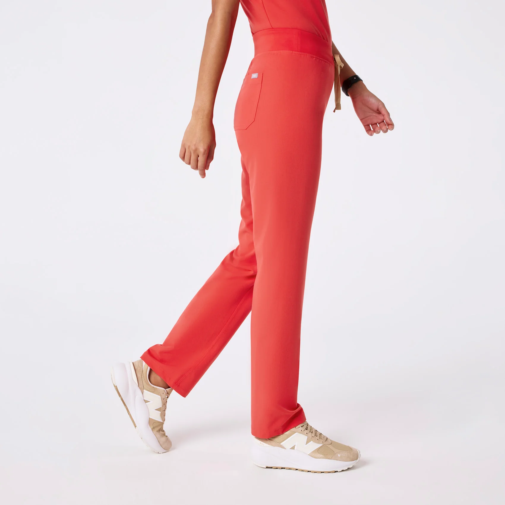 women's Hibiscus High Waisted Livingston - Tall Basic Scrub Pant™ - Image 3
