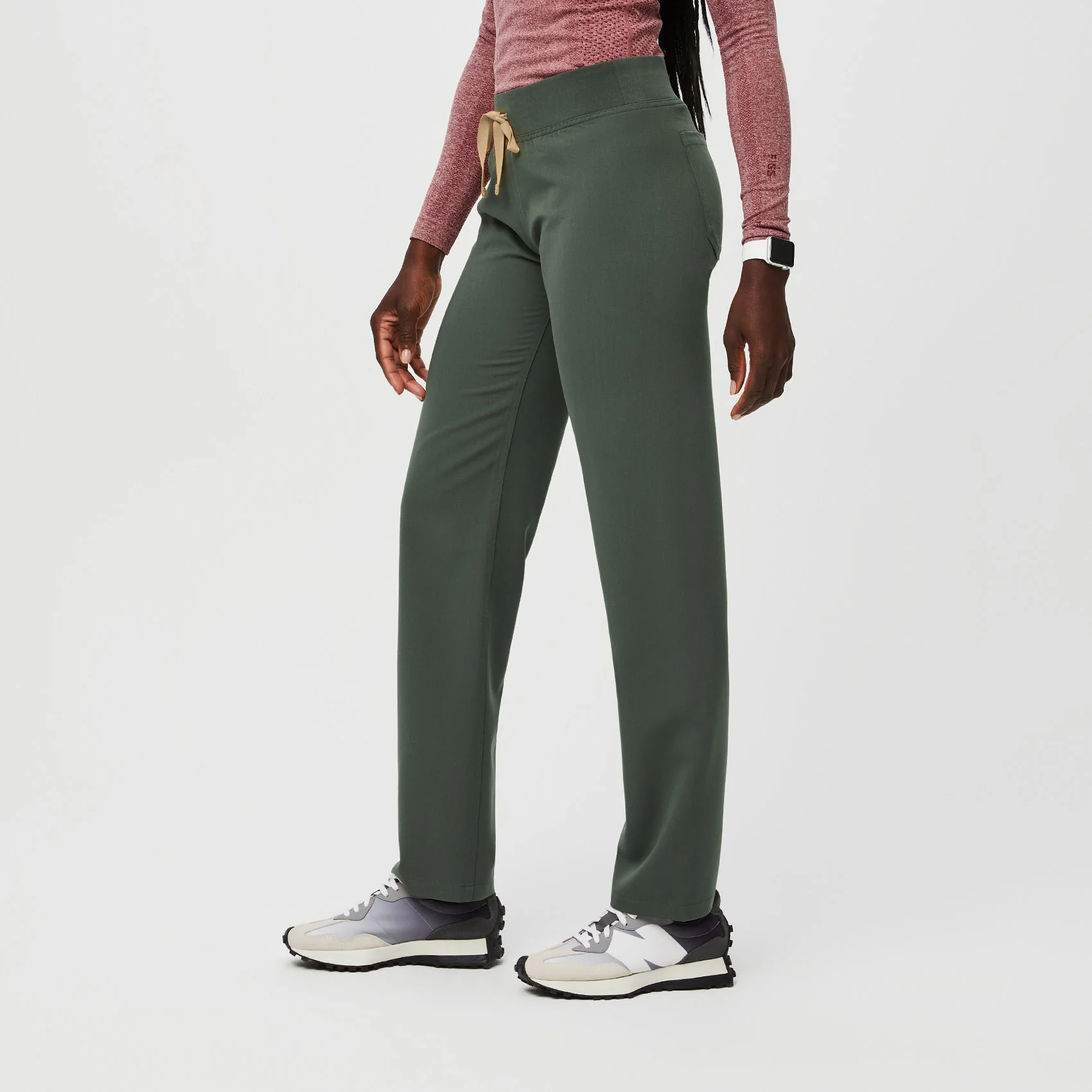 women's Moss High Waisted Livingston - Tall Basic Scrub Pant™ - Image 3