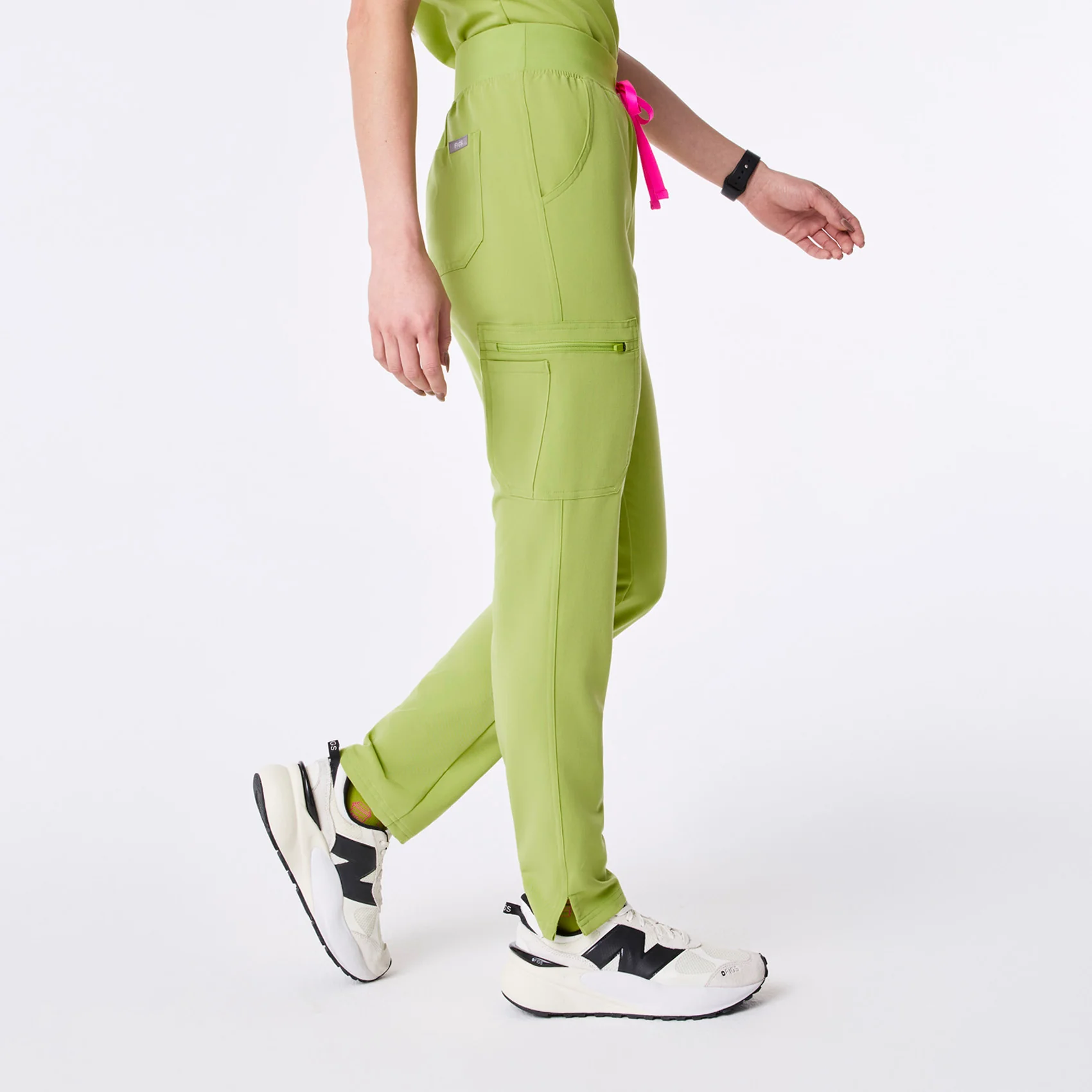 women's Matcha High Waisted Yola - Petite Skinny Scrub Pant™ - Image 3