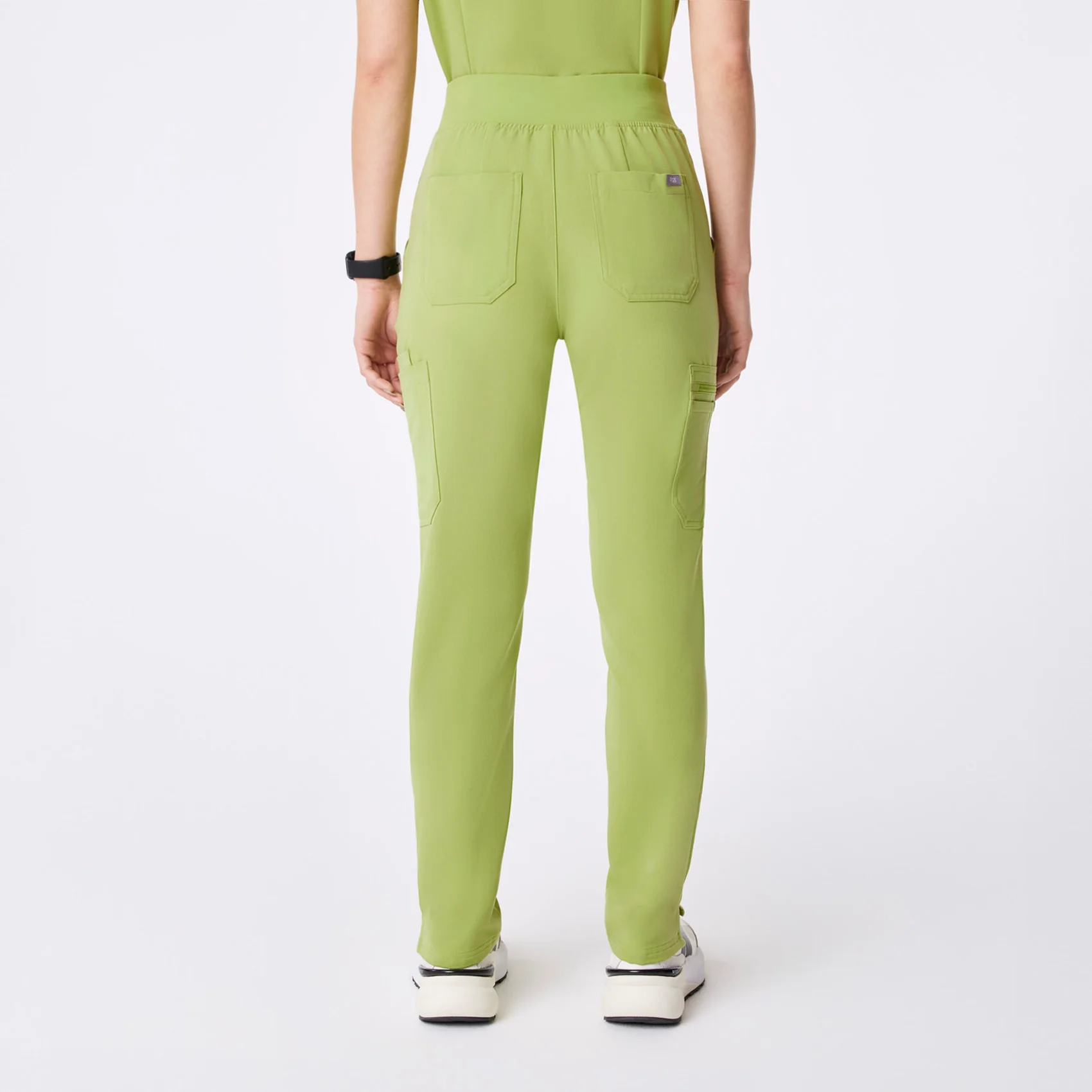 women's Matcha High Waisted Yola - Petite Skinny Scrub Pant™ - Image 4