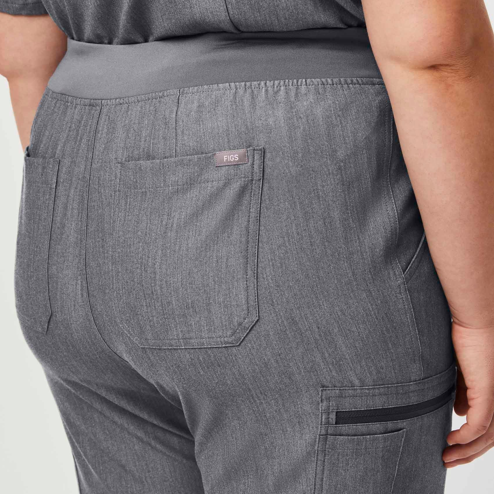 women's Graphite High Waisted Yola™ - Petite Skinny Scrub Pants (3XL - 6XL) - Image 6