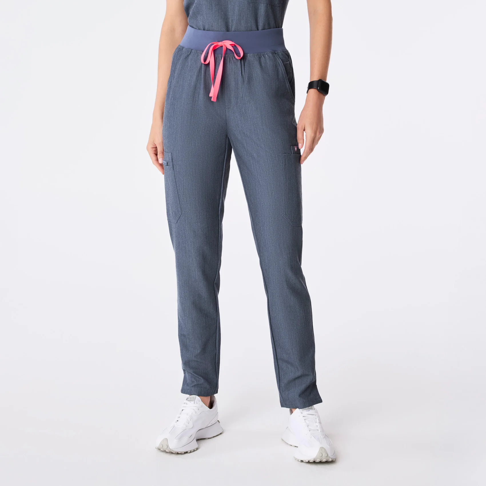 women's Heather Denim High Waisted Yola - Skinny Scrub Pant™