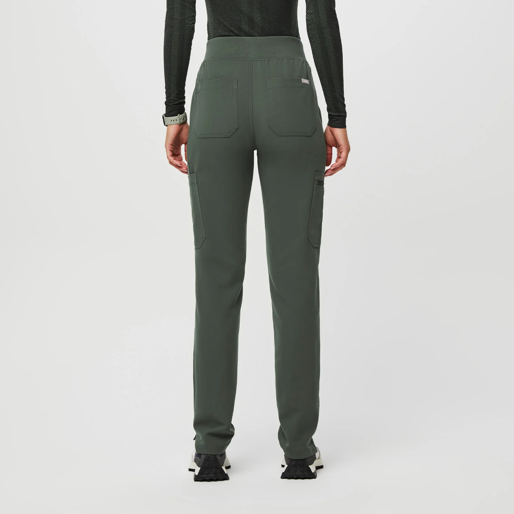 women's Moss High Waisted Yola - Petite Skinny Scrub Pant™ - Image 4