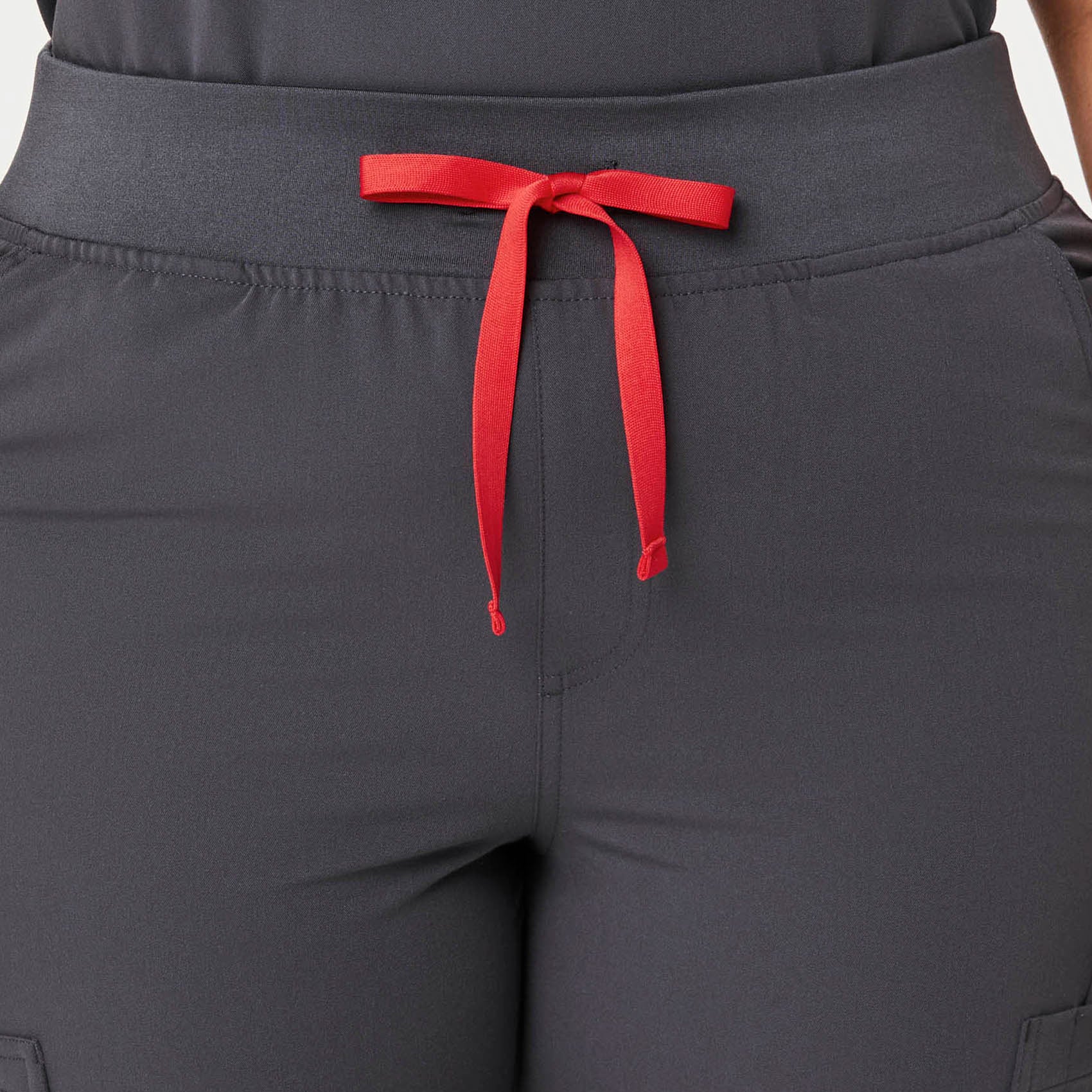 women's Charcoal High Waisted Yola™ - Skinny Scrub Pants (3XL - 6XL) - Image 5