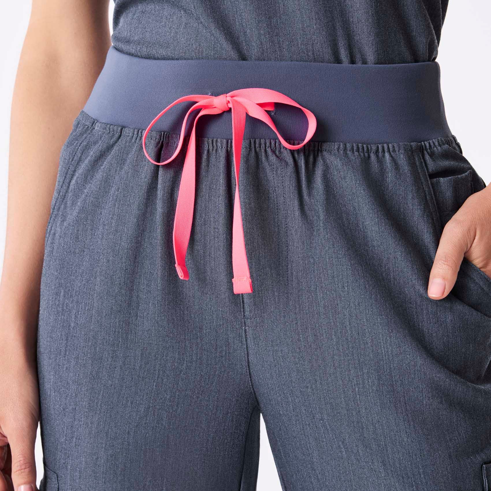 women's Heather Denim High Waisted Yola - Tall Skinny Scrub Pant™ - Image 5