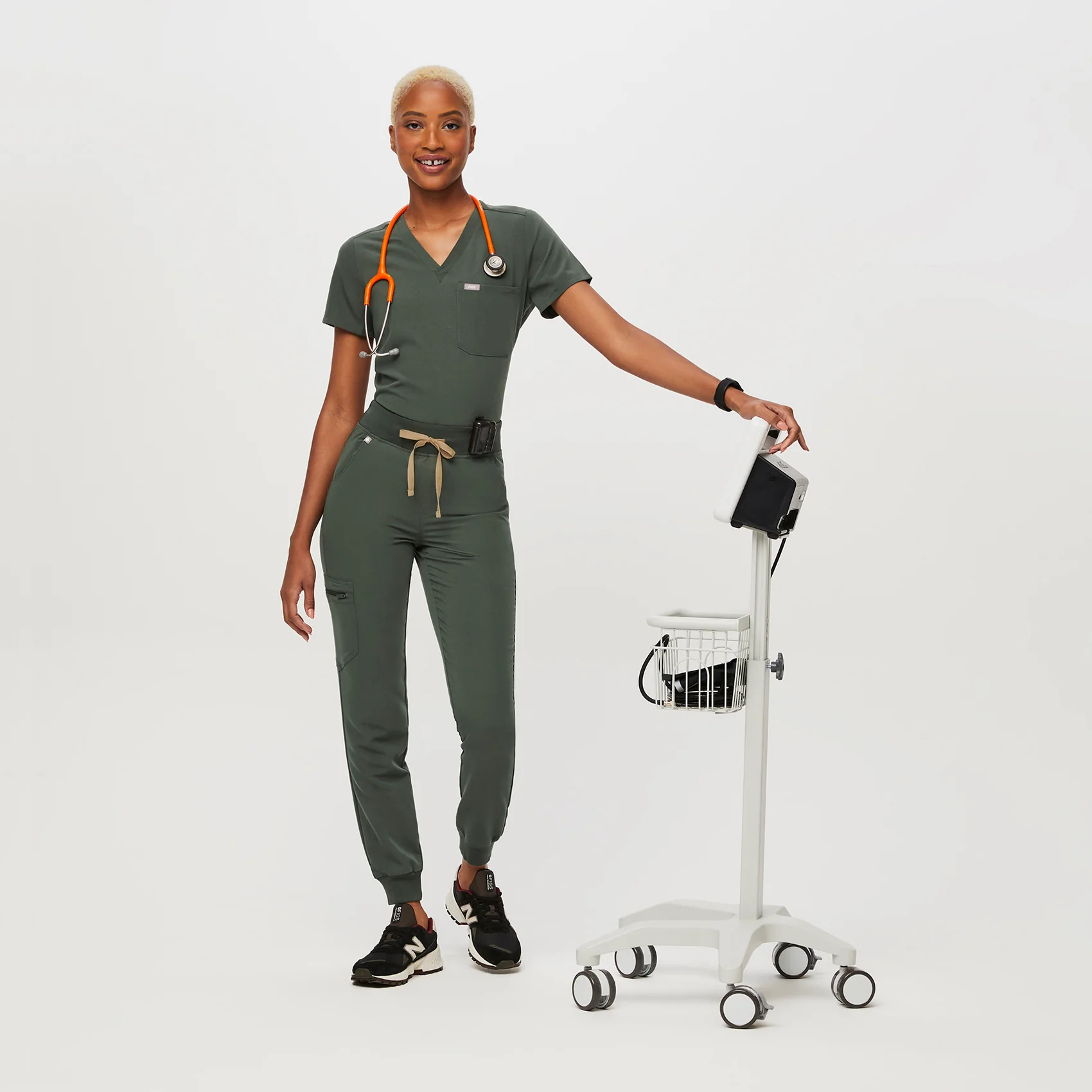 women's Moss High Waisted Zamora - Jogger Scrub Pant™ - Image 2