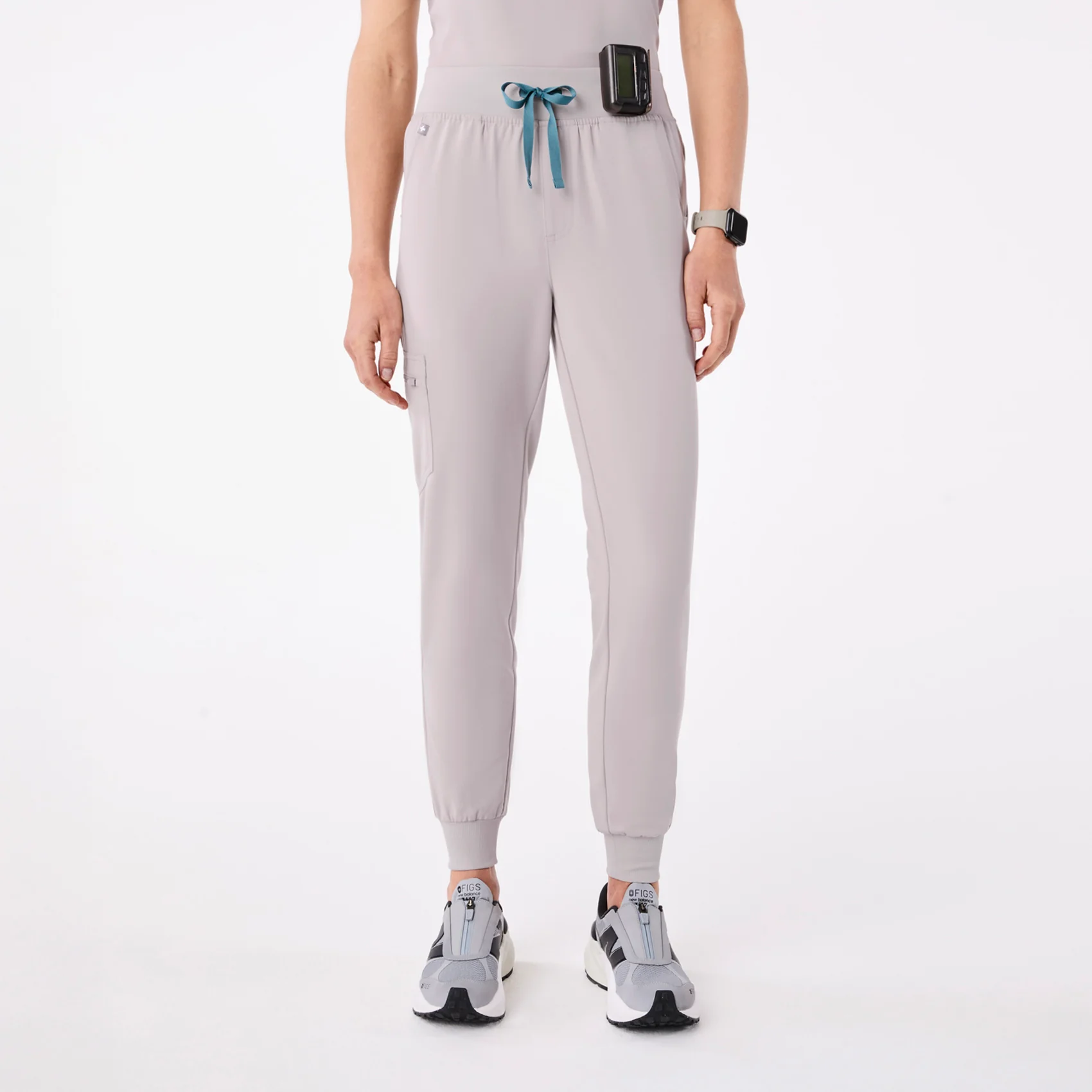 women's Slate High Waisted Zamora - Jogger Scrub Pantā¢