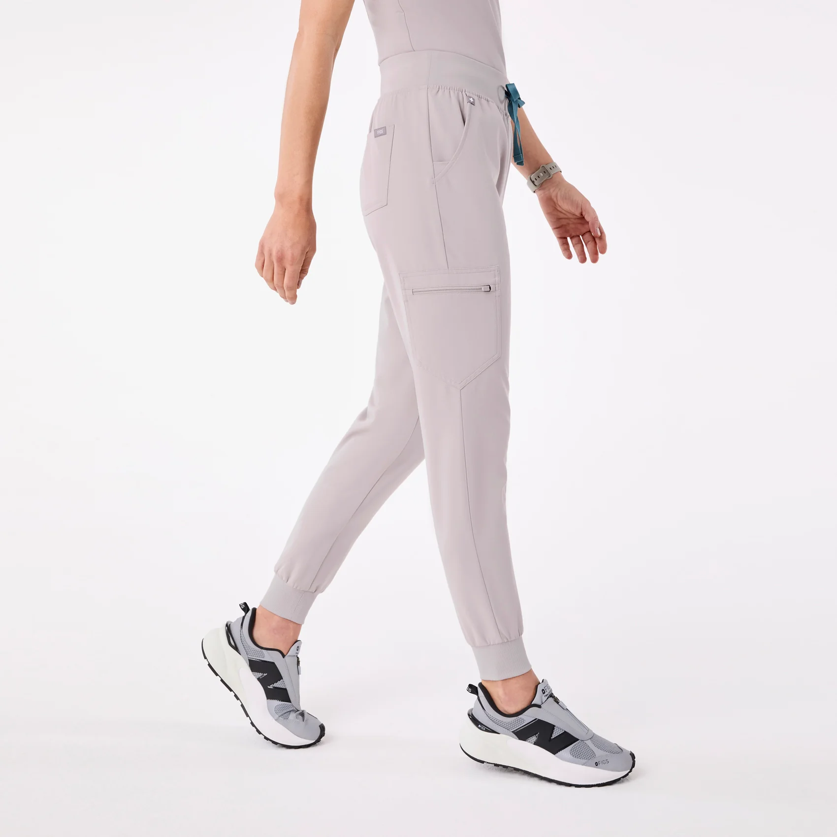 women's Slate High Waisted Zamora - Jogger Scrub Pant⢠- Image 3