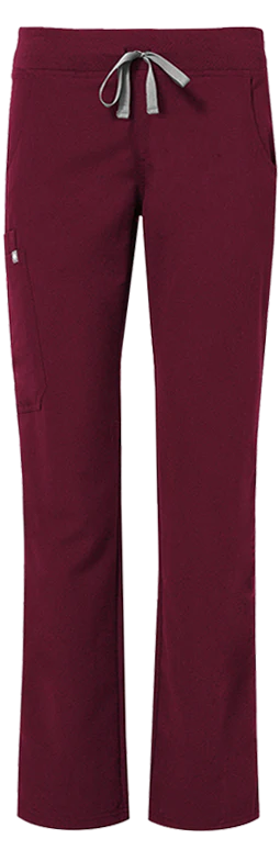 Women's Burgundy Kade™ - Cargo Scrub Pants - Image 7