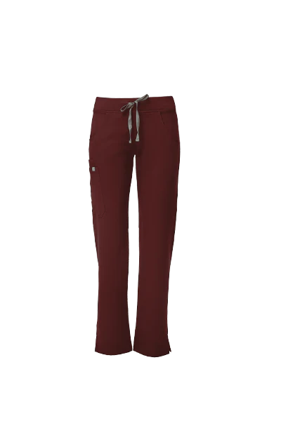 Women's Burgundy Kade™ - Cargo Scrub Pants - Image 8