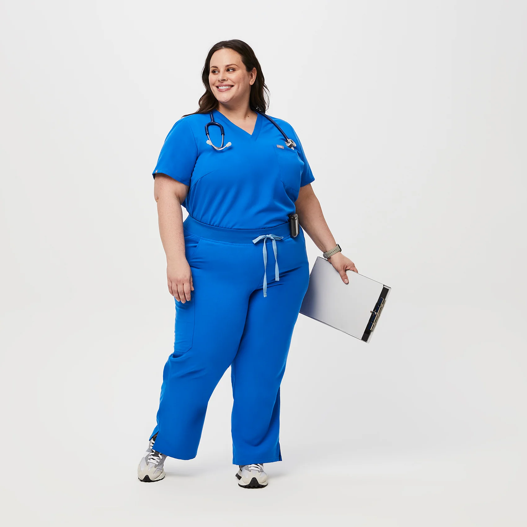 women's Royal Blue Kade™ - Cargo Scrub Pants (3XL - 6XL) - Image 2