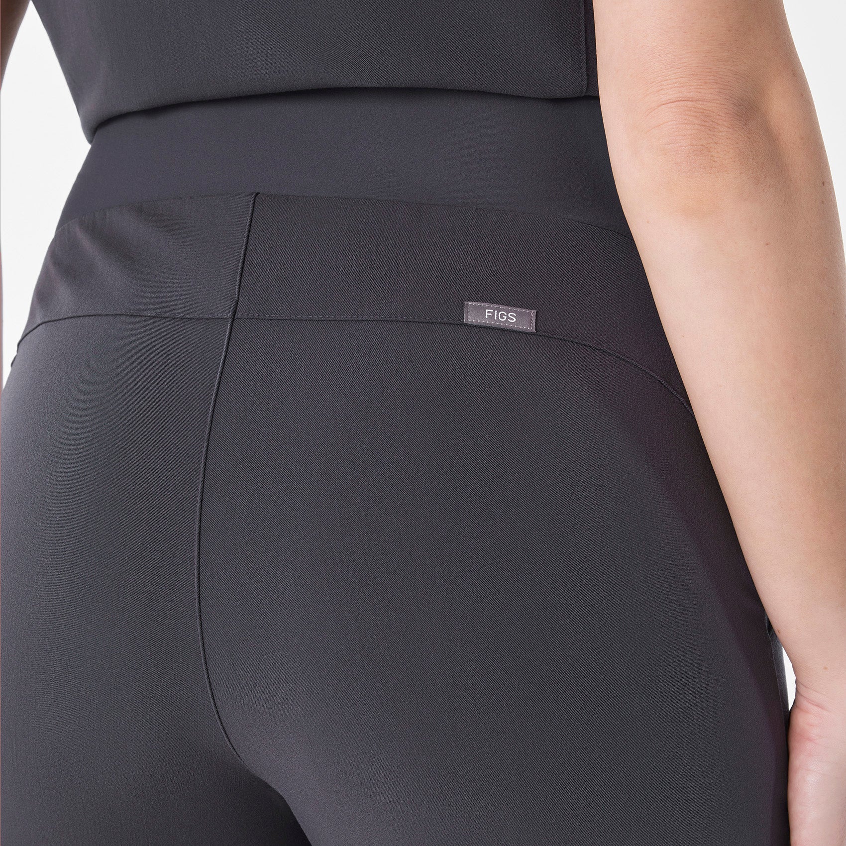 women's Charcoal Kade - Petite Maternity Straight Leg Scrub Pant™ - Image 7