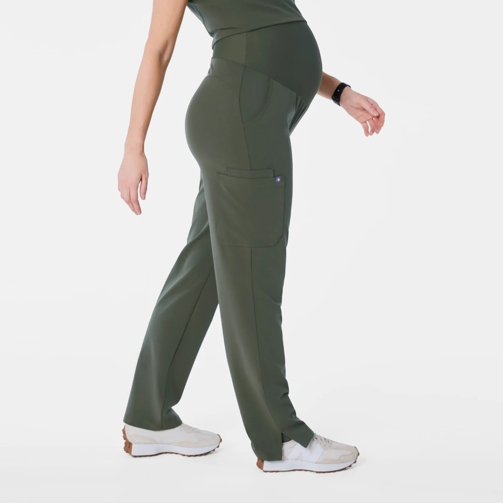 women's Moss Kade - Petite Maternity Straight Leg Scrub Pant™ - Image 3