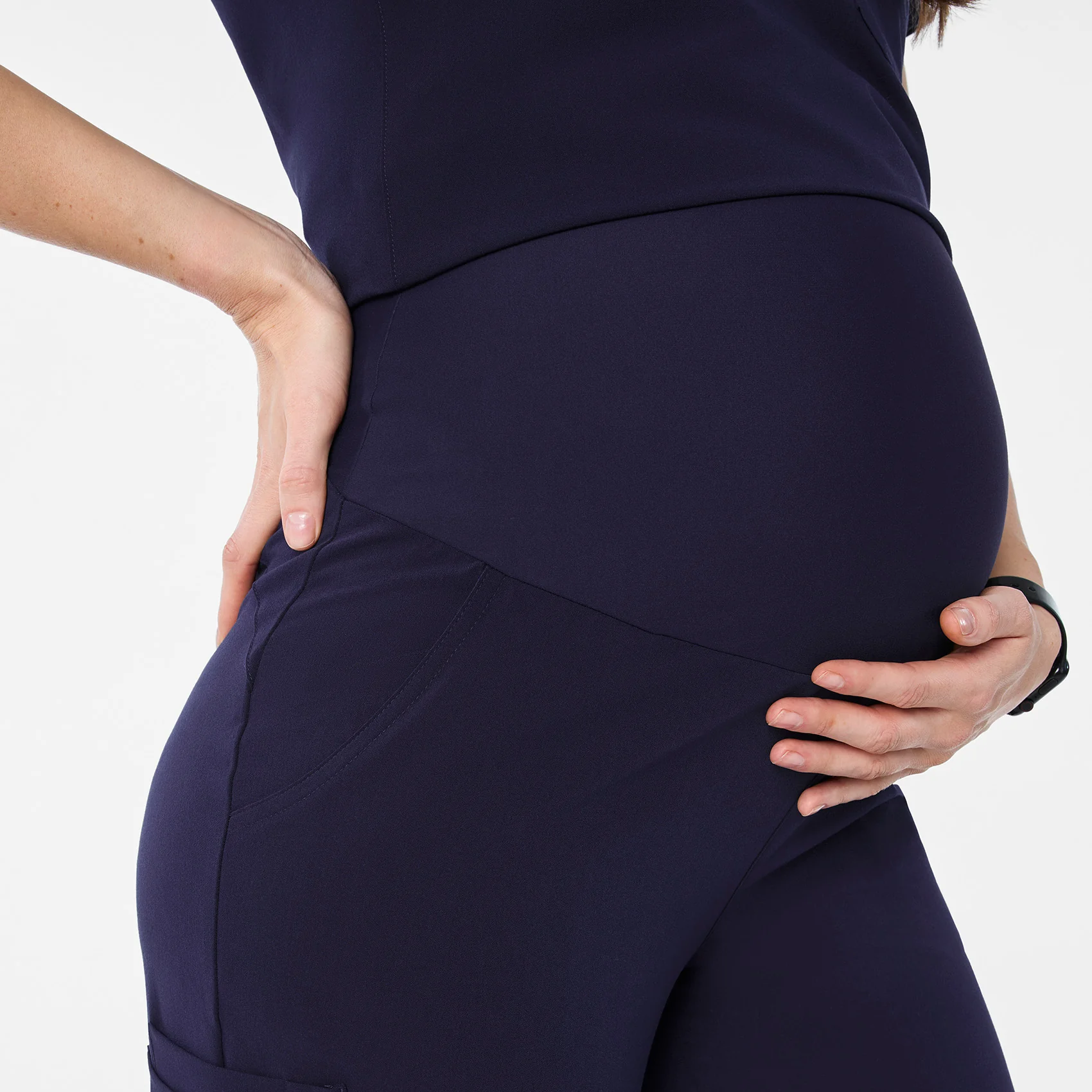 women's Navy Kade - Tall Maternity Straight Leg Scrub Pant™ - Image 5