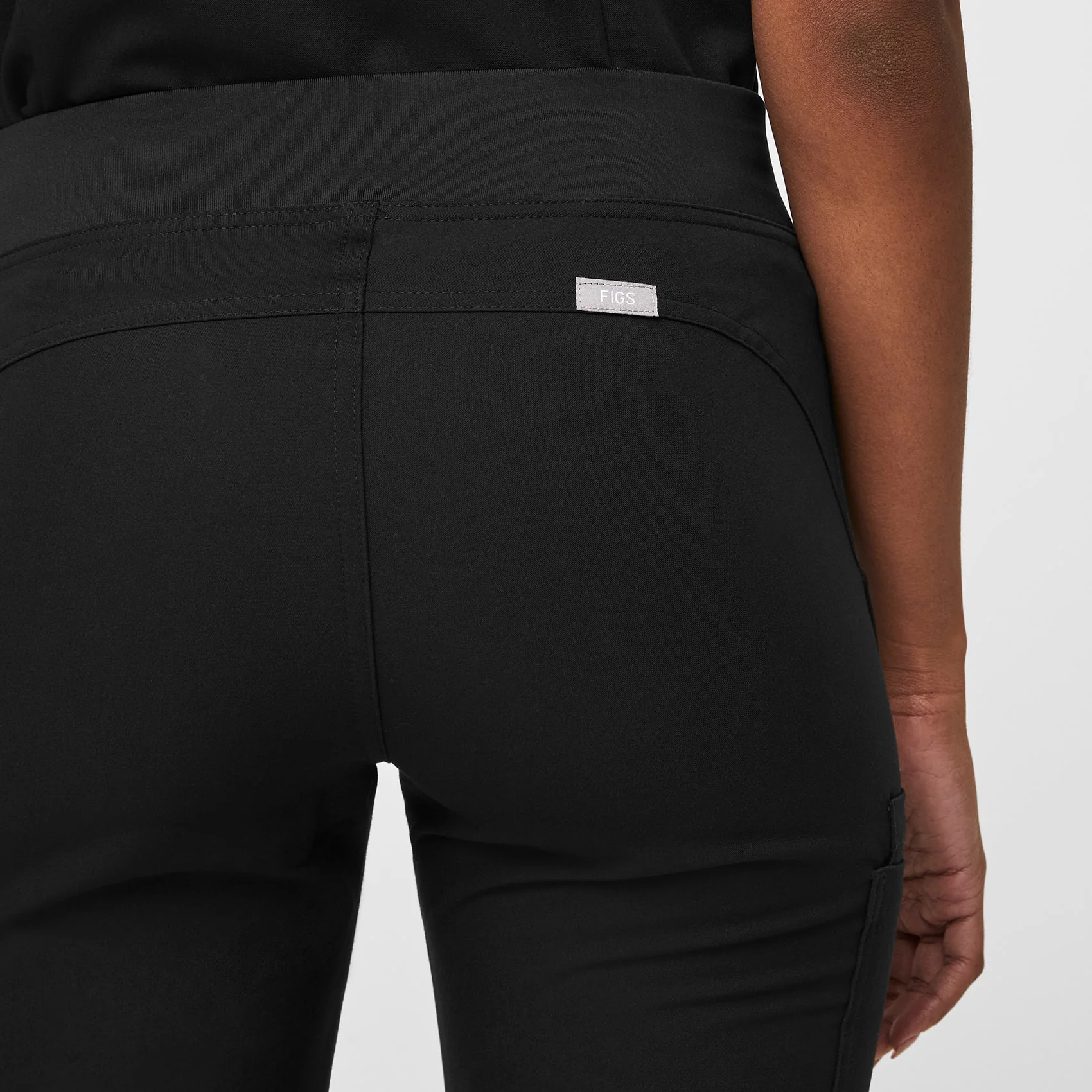 Women's Black Kade™ - Petite Cargo Scrub Pants - Image 5