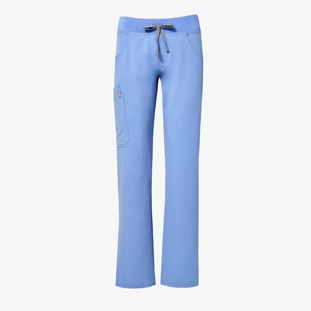 Women's Ceil Blue Kade™ - Petite Cargo Scrub Pants - Image 7