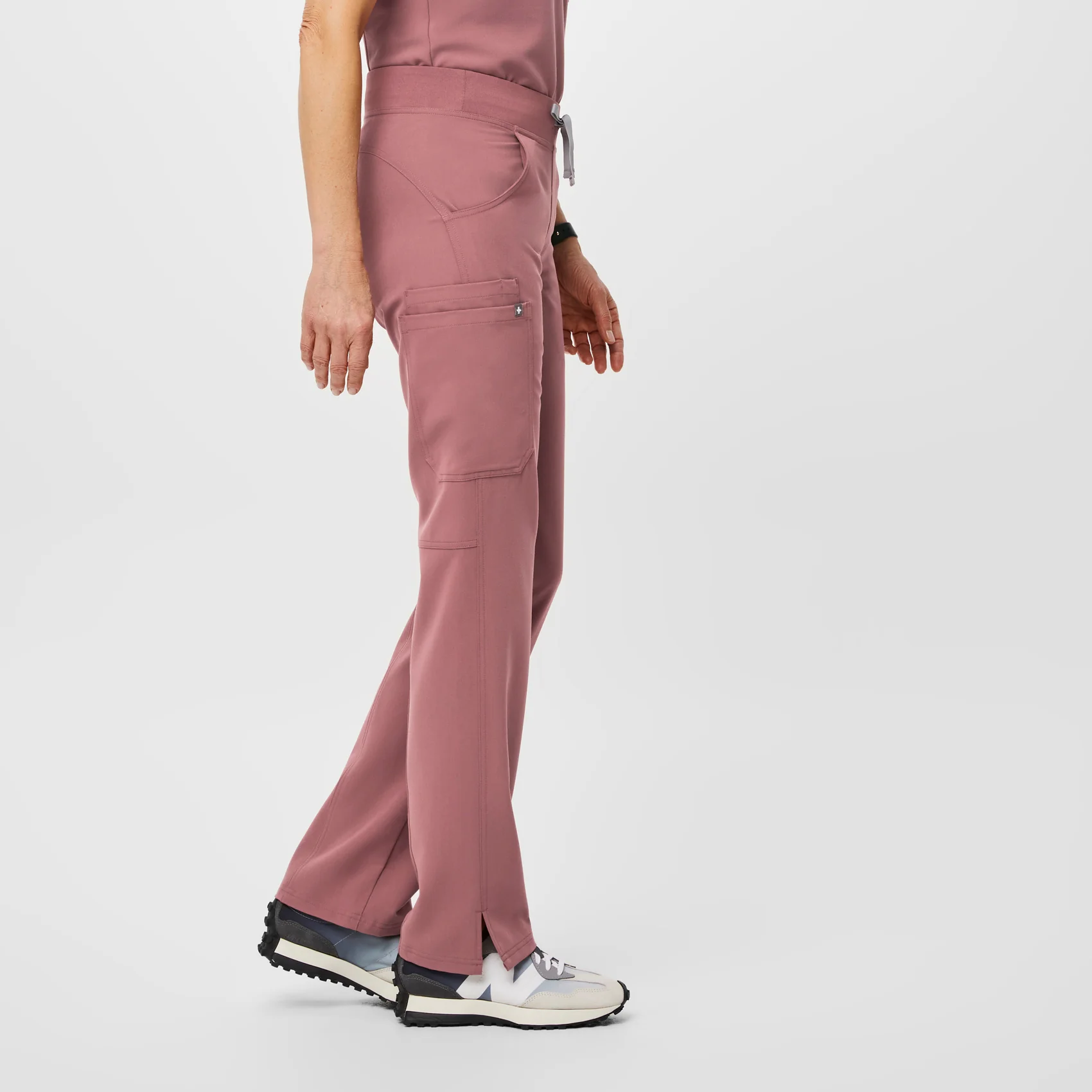 women's Mauve Kade⢠- Petite Cargo Scrub Pants - Image 3