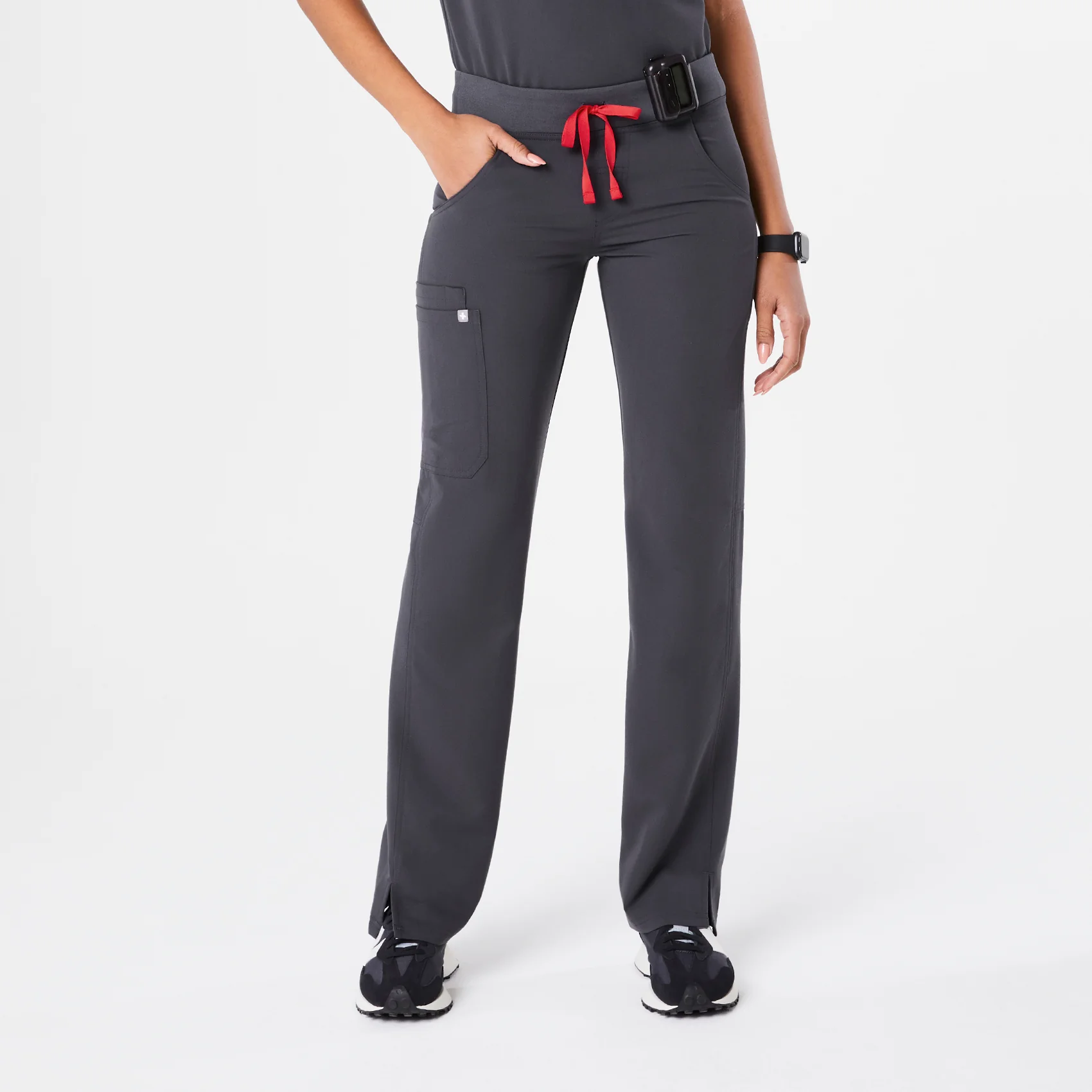 women's Charcoal Kade™ - Petite Cargo Scrub Pants (3XL - 6XL) - Image 7