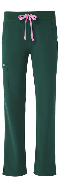 women's Forest Green Kade - Petite Cargo Scrub Pant™ - Image 9