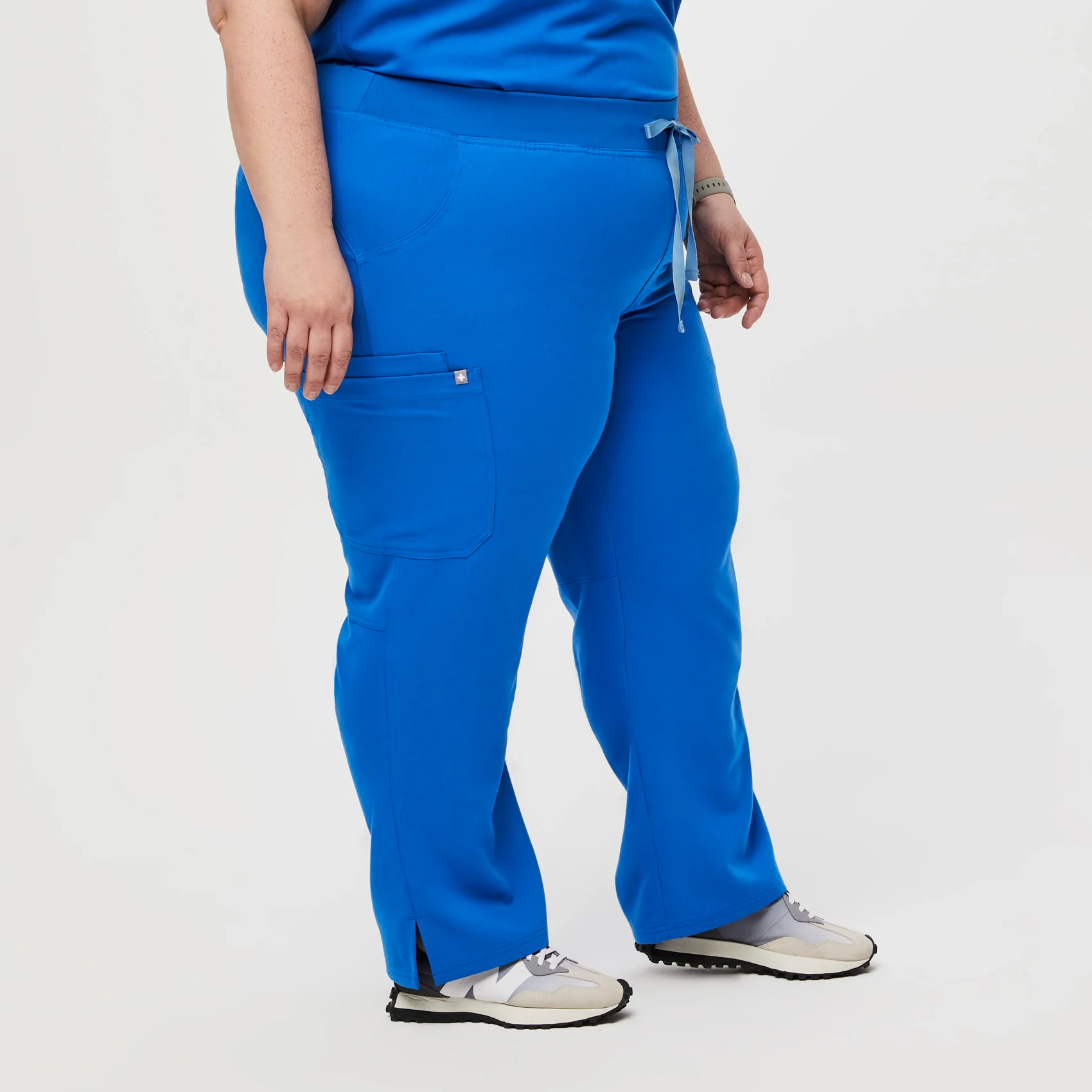 women's Royal Blue Kade™ - Tall Cargo Scrub Pants (3XL - 6XL) - Image 3