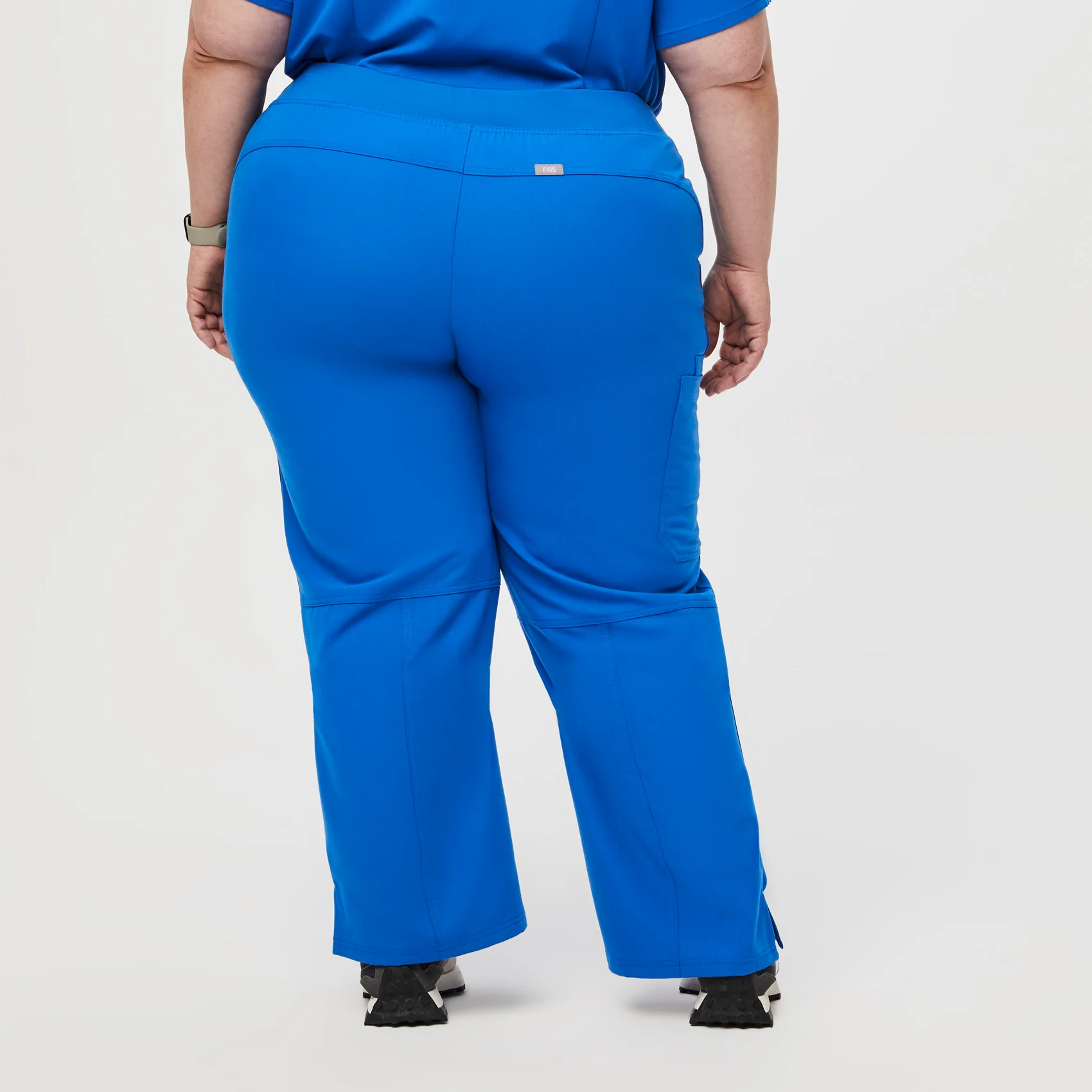 women's Royal Blue Kade™ - Tall Cargo Scrub Pants (3XL - 6XL) - Image 4