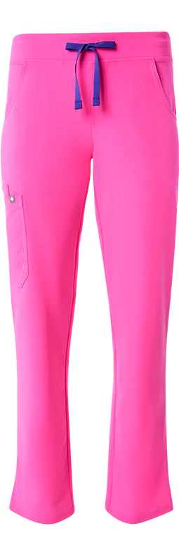 women's Rapid Response Pink Kade - Tall Cargo Scrub Pant™ - Image 8