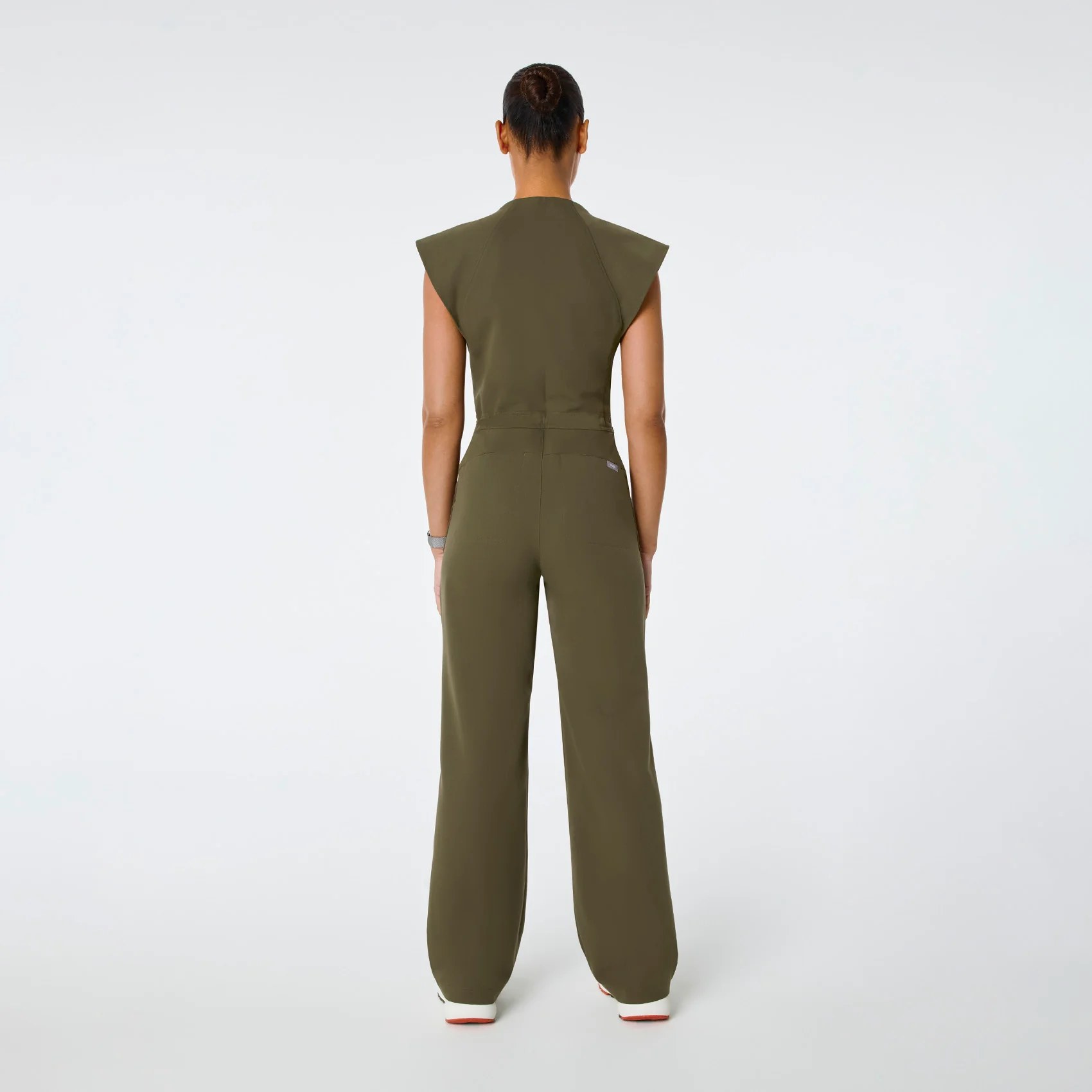 women's Spruce Layton Crewneck Wide Leg - ScrubJumpsuit™ - Image 2