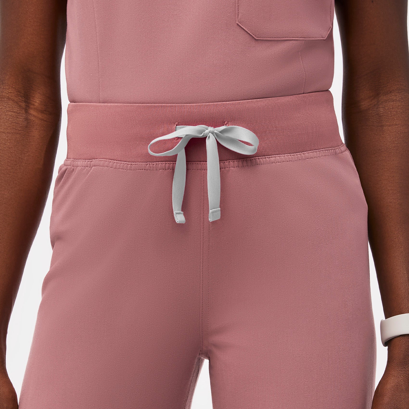 women's Mauve High Waisted Livingston⢠- Basic Scrub Pants (3XL - 6XL) - Image 5