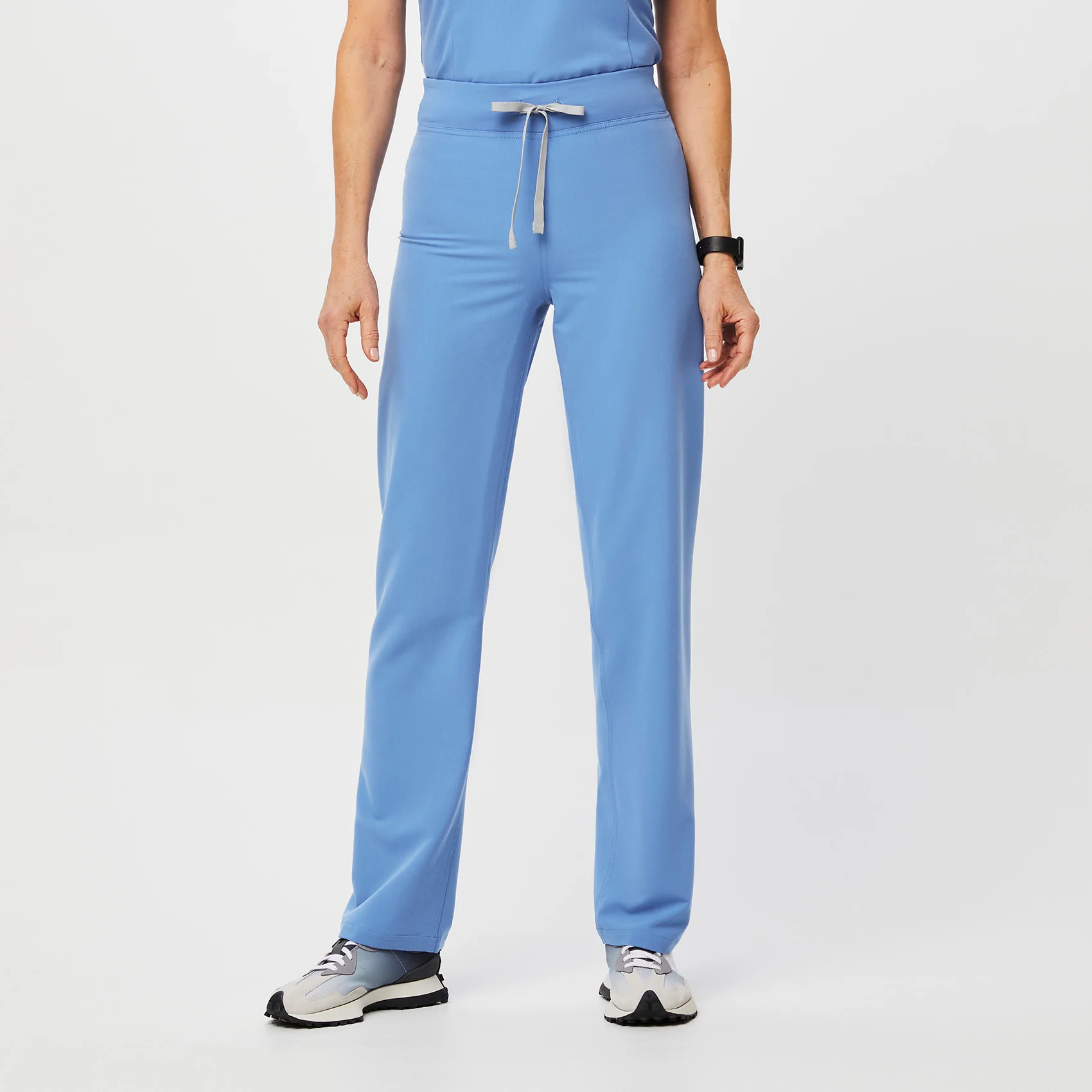 women's Ceil Blue Livingston⢠High Waisted - Petite Basic Scrub Pants