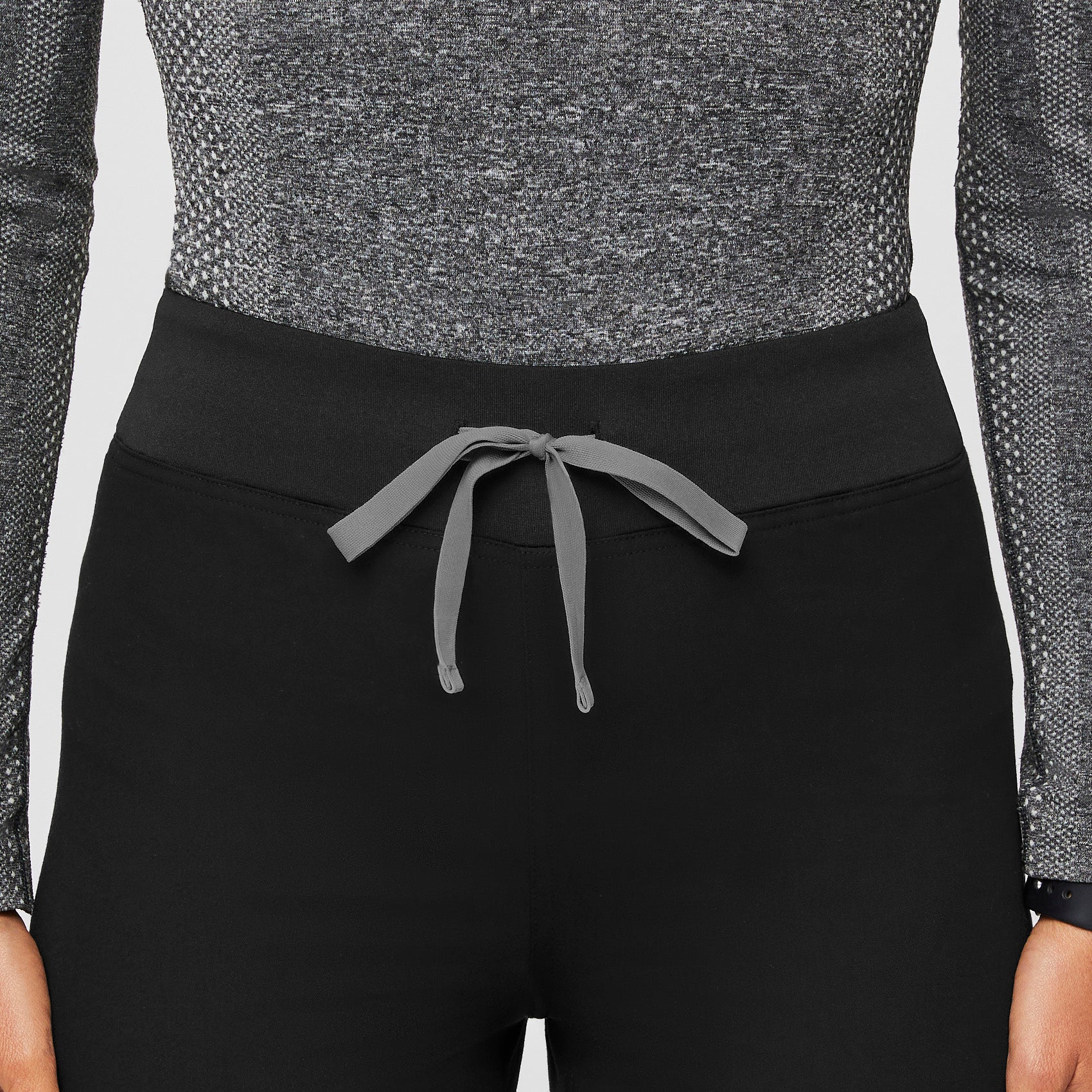 women's Black Livingston™ High Waisted - Petite Basic Scrub Pants - Image 5