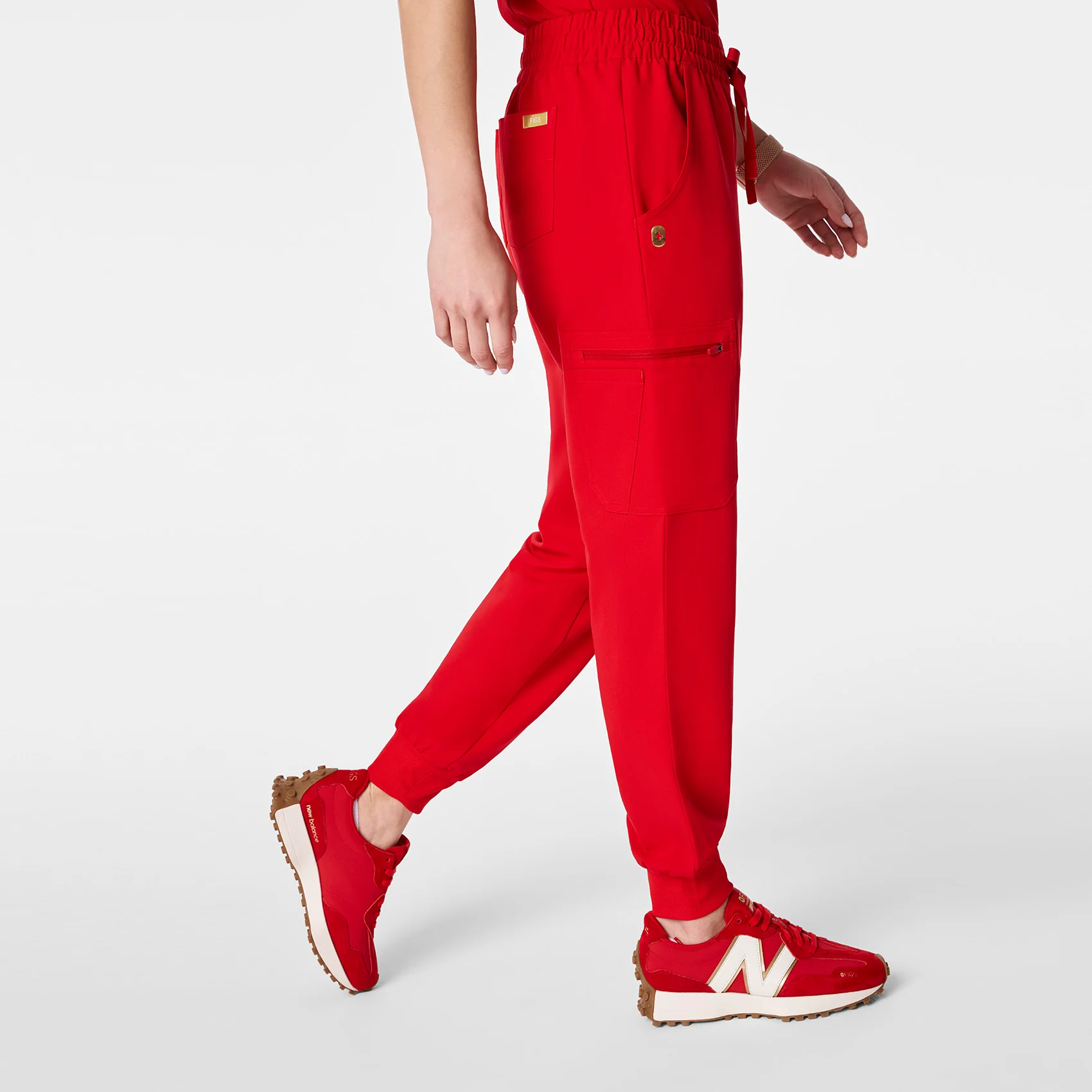 women's Lunar New Year Uman Relaxed - Jogger Scrub Pant - Image 3