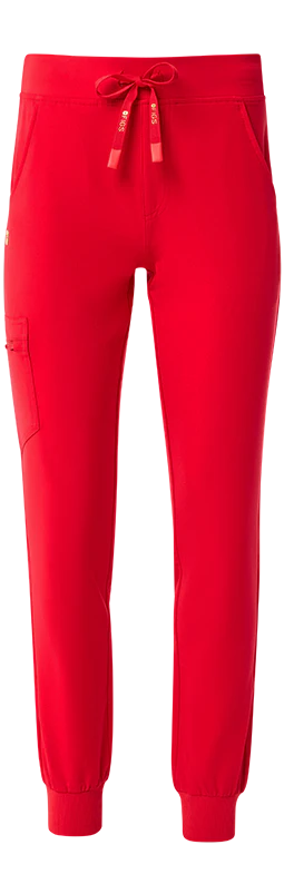women's Lunar New Year Pop Red Zamora - Jogger Scrub Pant⢠- Image 10