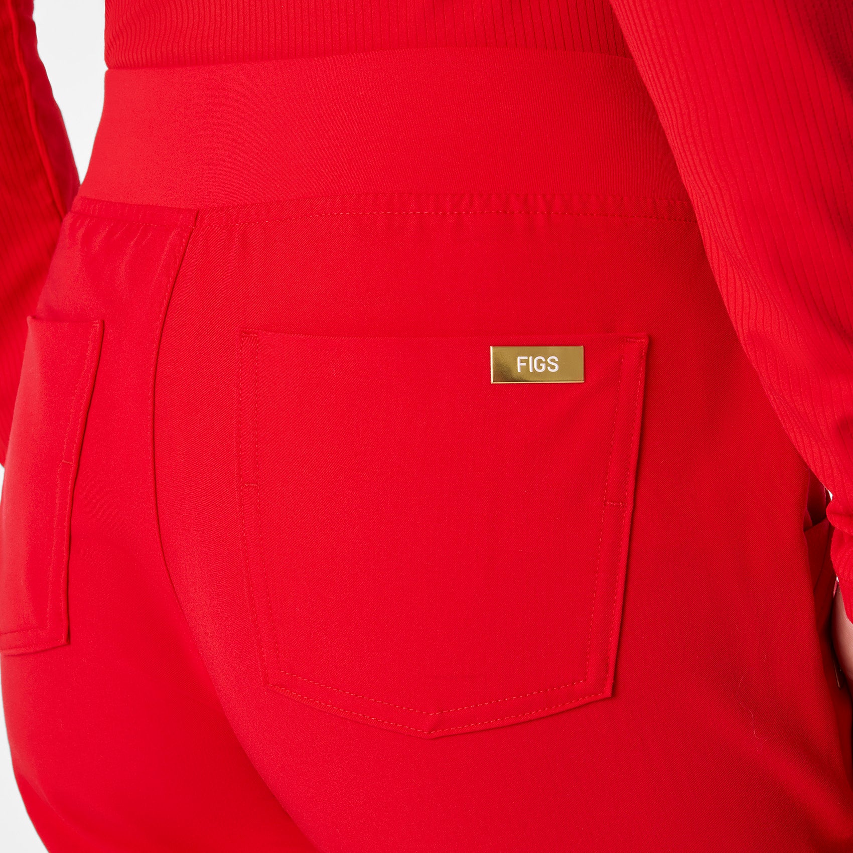 women's Lunar New Year Pop Red Zamora - Jogger Scrub Pant⢠- Image 8