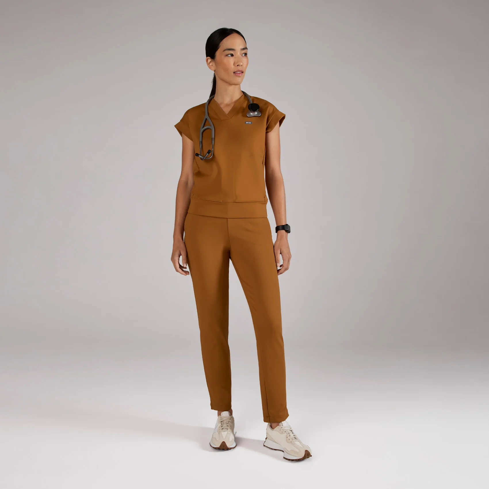 women's Alder Mira FORMx Relaxed V-Neck - Scrub Top™ - Image 2