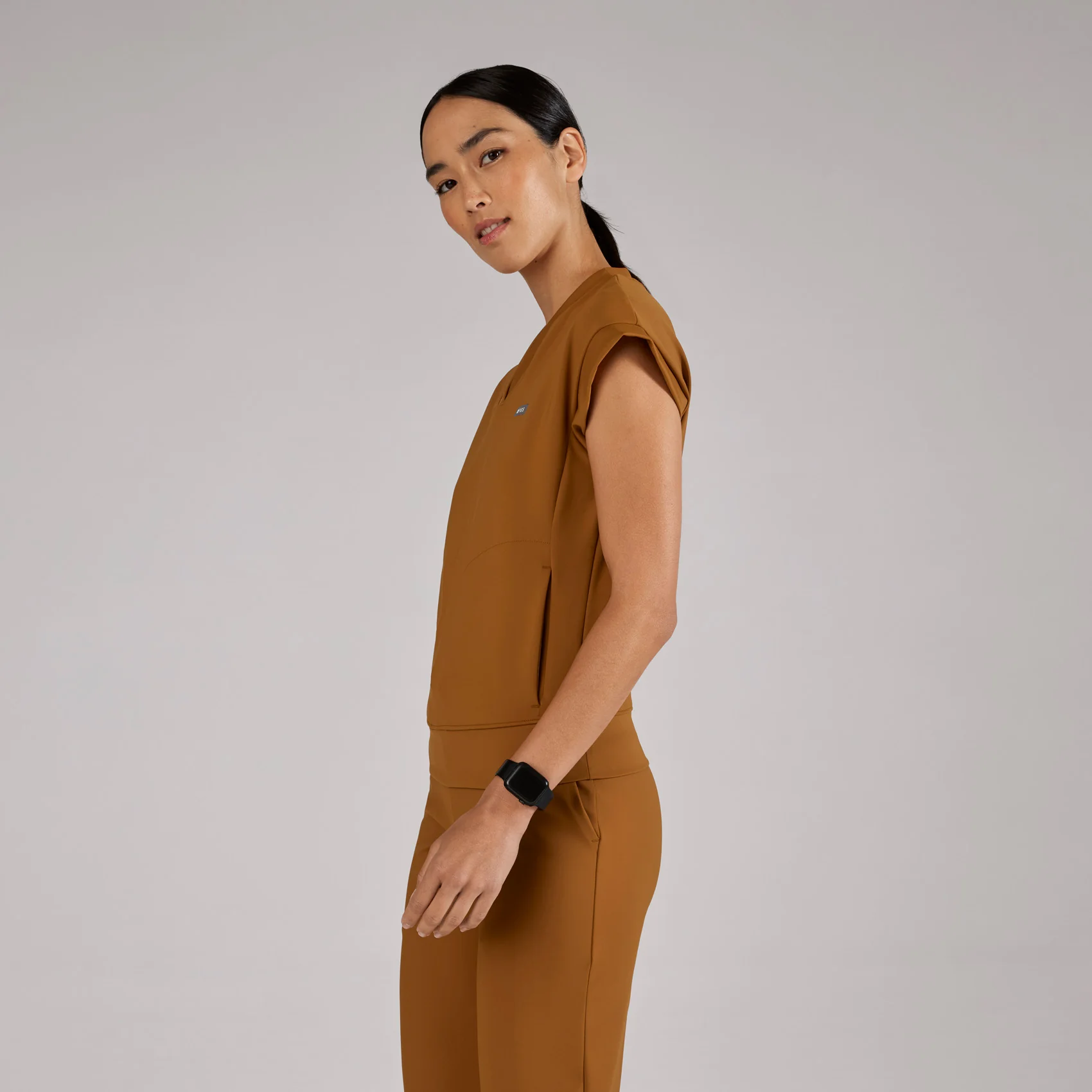 women's Alder Mira FORMx Relaxed V-Neck - Scrub Top™ - Image 3