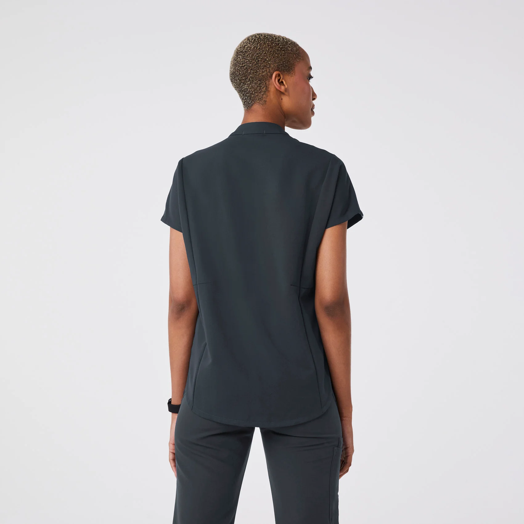 women's Dark Harbor Montex - Mock Neck Scrub Top - Image 4