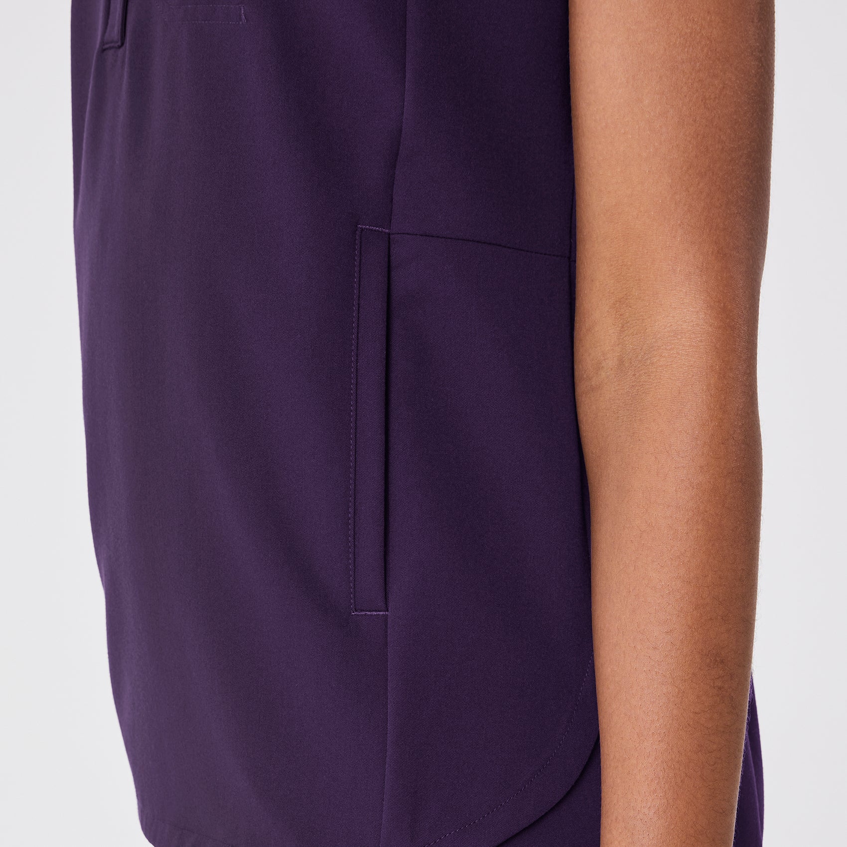 women's Purple Jam Montex - Mock Neck Scrub Top - Image 7