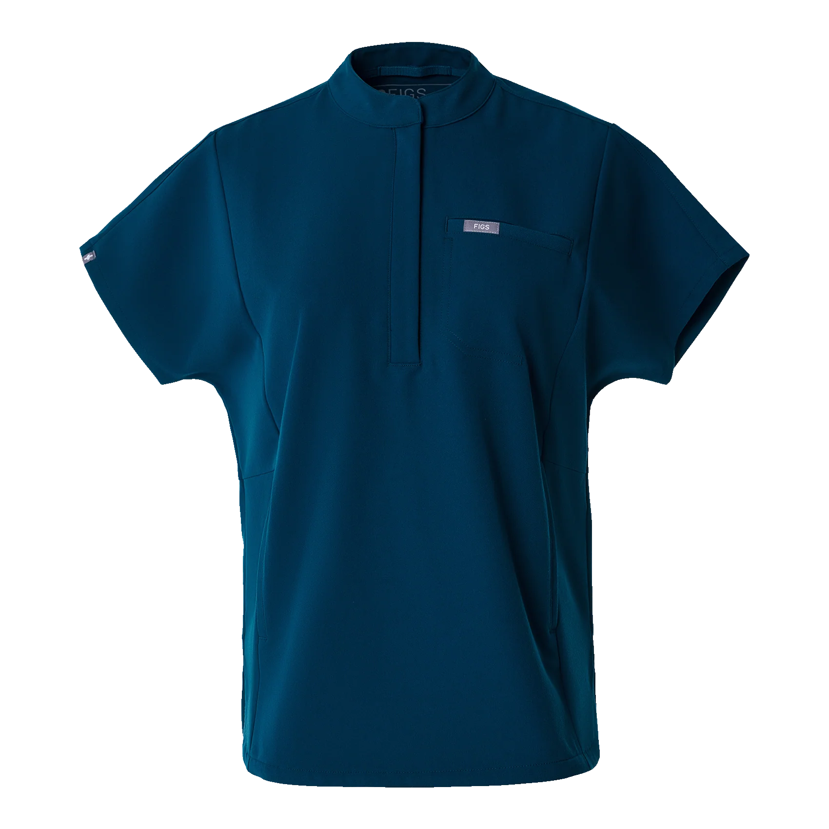 women's Deep Reef Montex - Mock Neck Scrub Top - Image 10