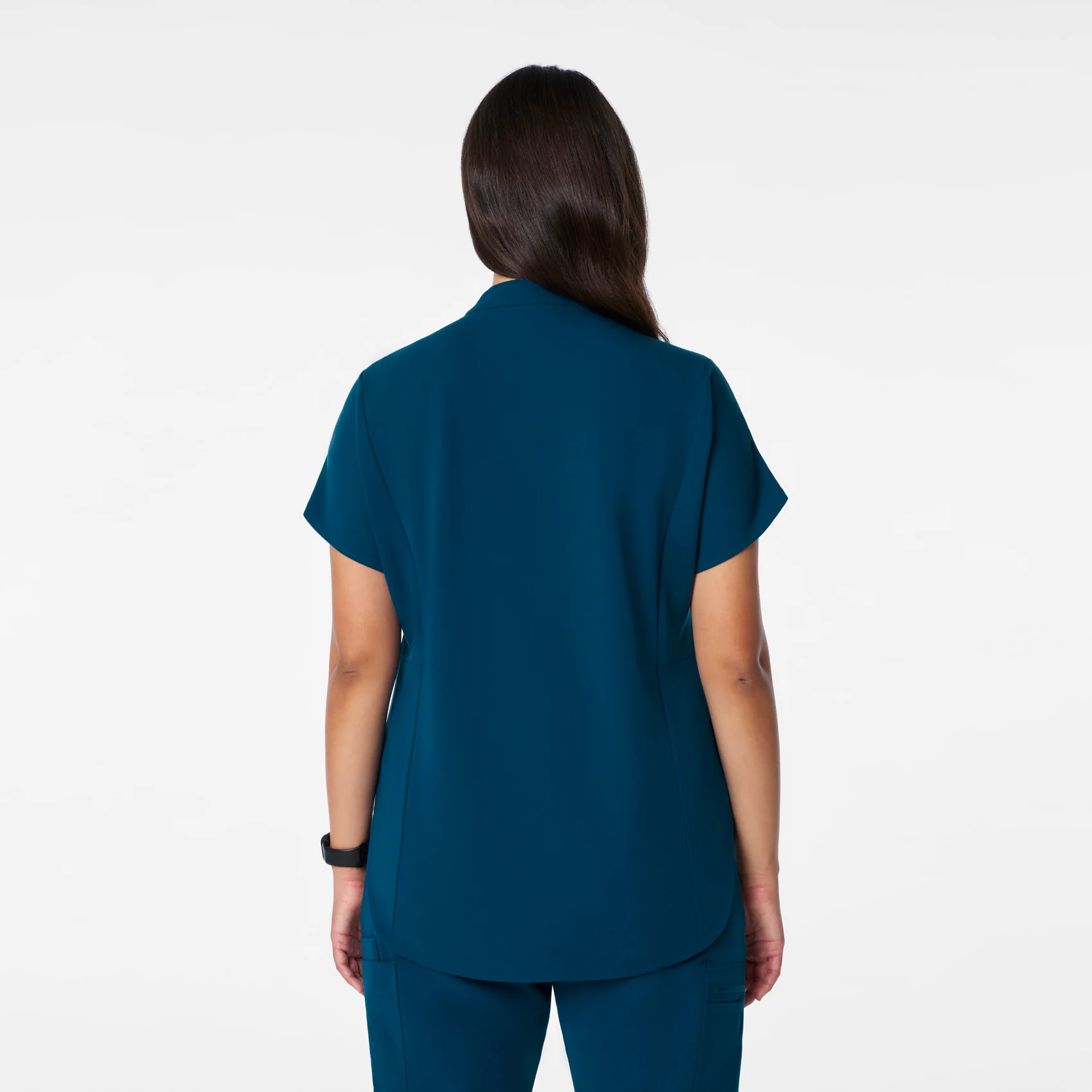 women's Deep Reef Montex - Mock Neck Scrub Top - Image 4