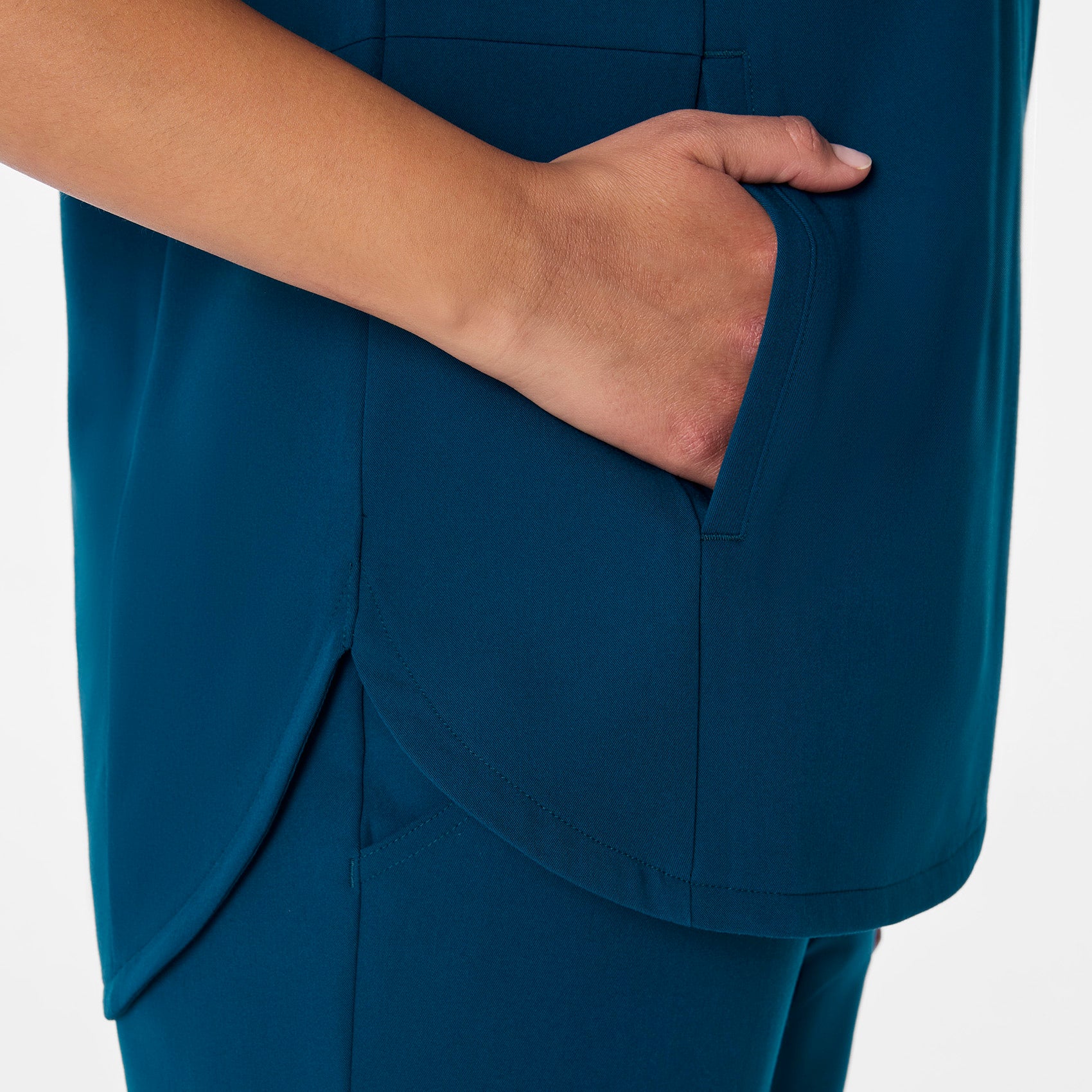 women's Deep Reef Montex - Mock Neck Scrub Top - Image 8