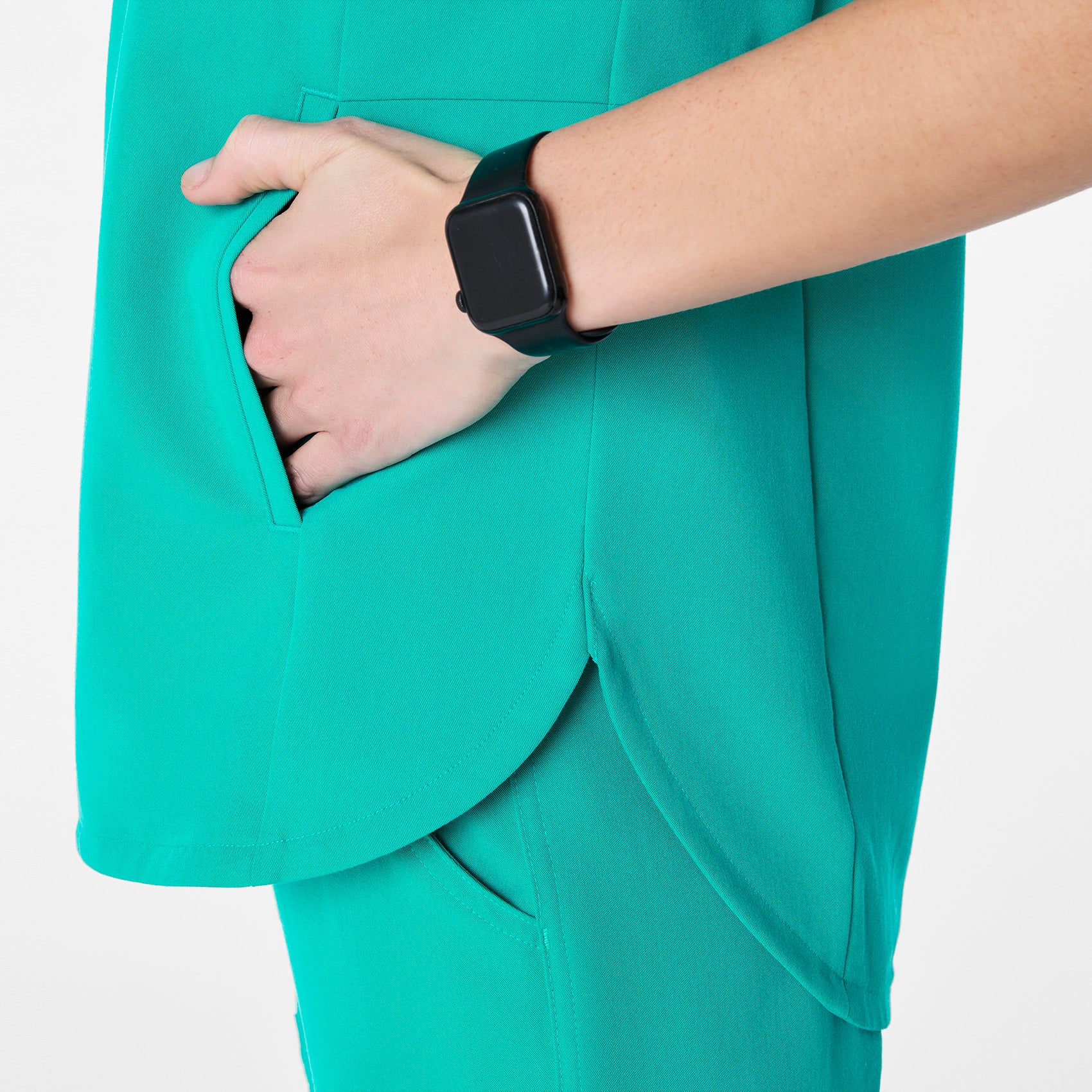 women's Lagoon Montex - Mock Neck Scrub Top - Image 9