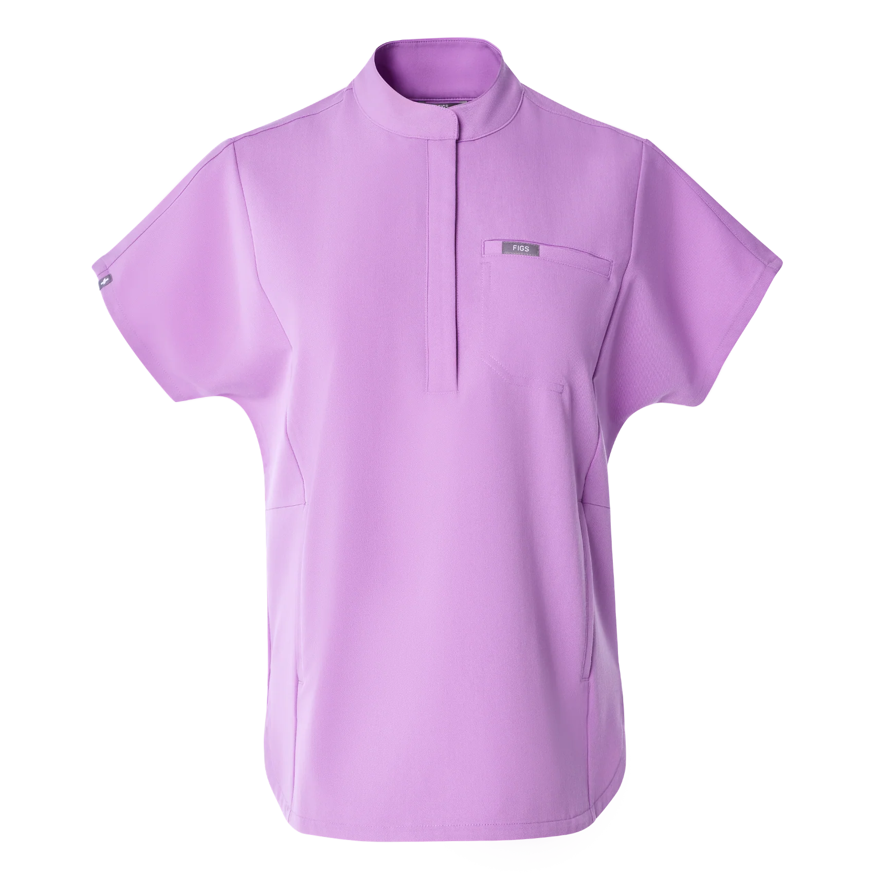 women's Wild Iris Montex - Mock Neck Scrub Top - Image 9