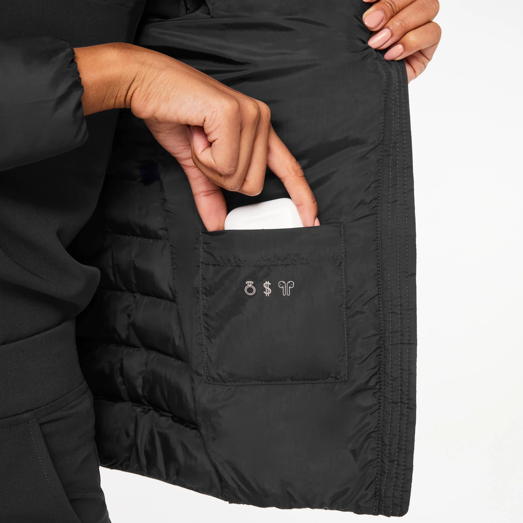 women's Black On-Shift™ Packable - Puffer Jacket - Image 11