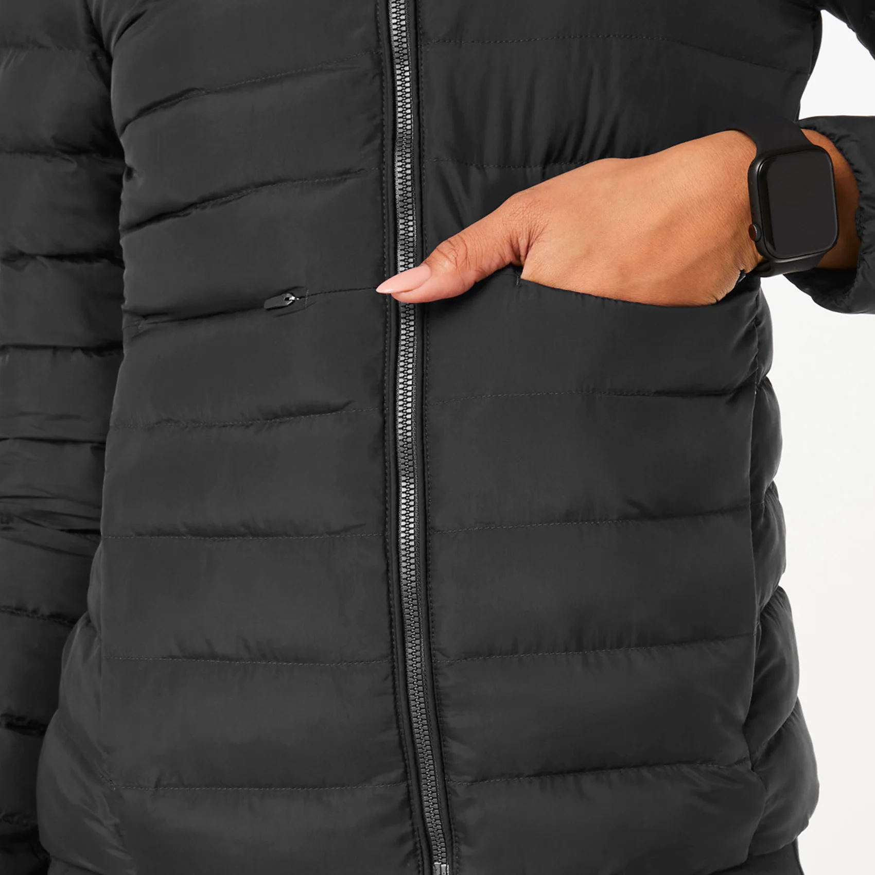 women's Black On-Shift™ Packable - Puffer Jacket - Image 8