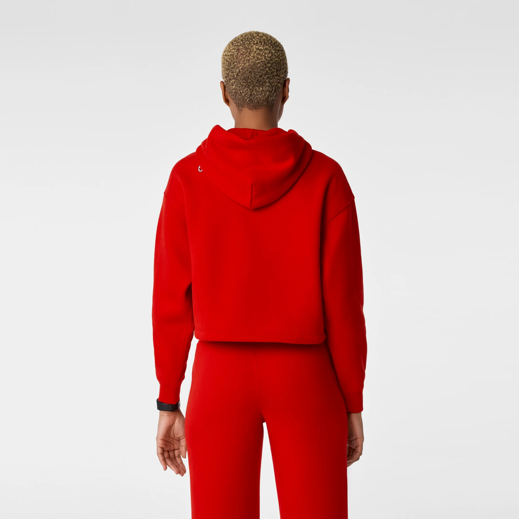 women's Winning Red Off-Shift Cropped - Hoodie Sweatshirt™ - Image 4