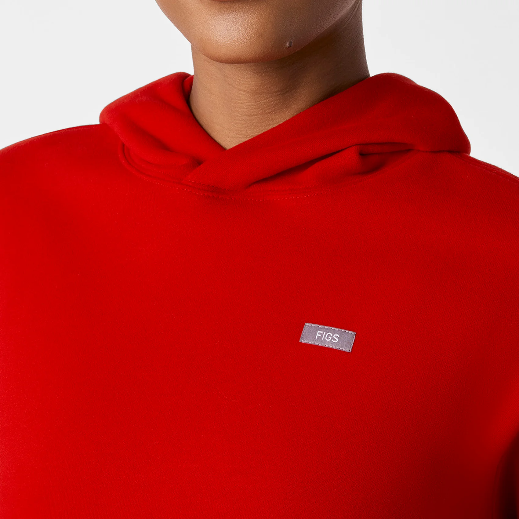 women's Winning Red Off-Shift Cropped - Hoodie Sweatshirt™ - Image 7
