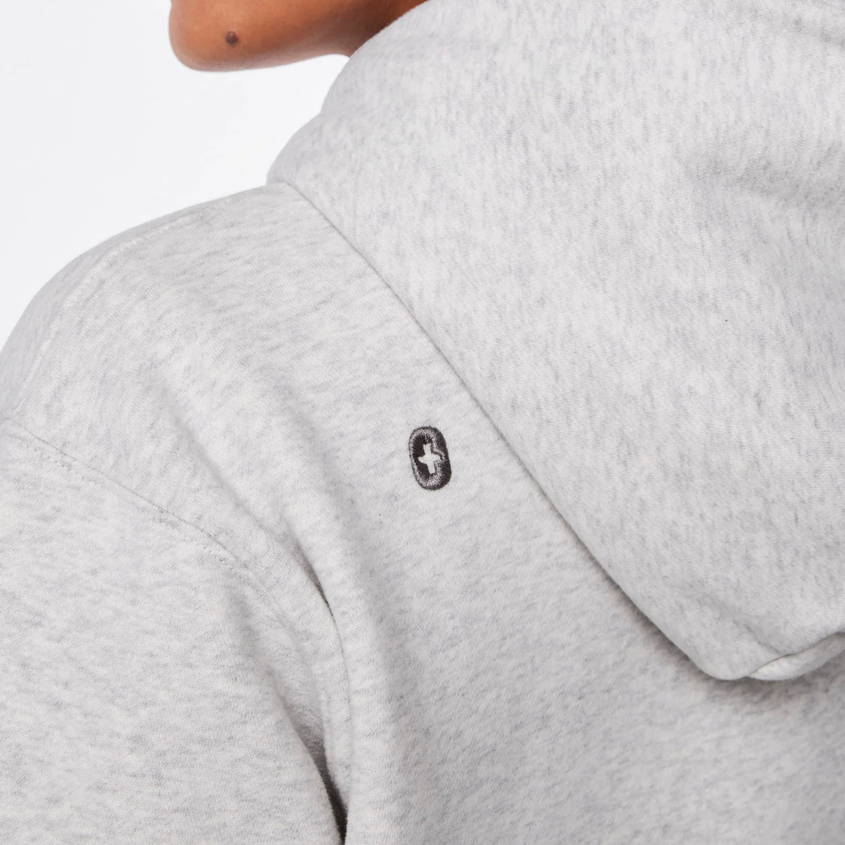 women's Heather Grey Off-Shift - Hoodie Sweatshirt⢠- Image 5
