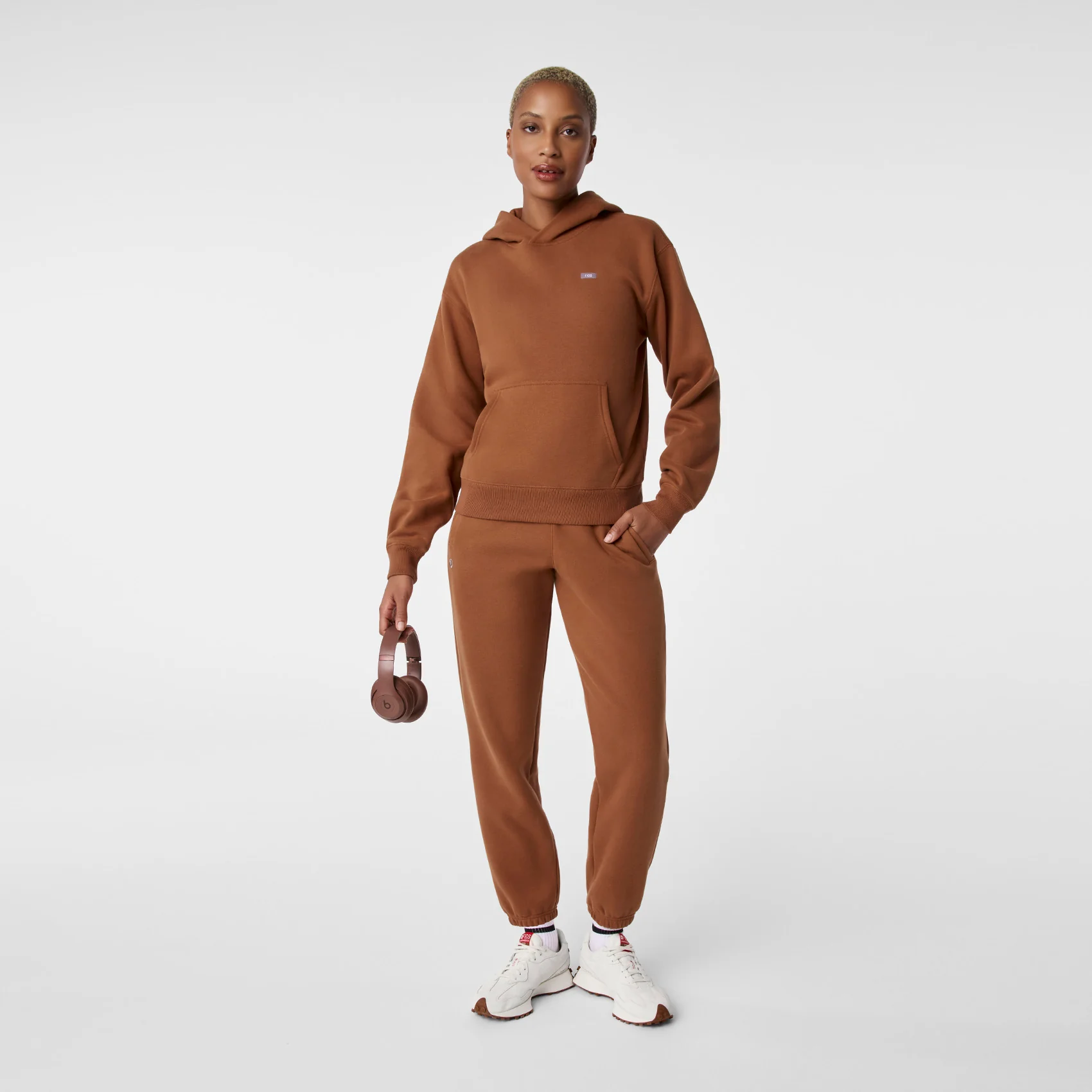 women's Mocha Off-Shift - Hoodie Sweatshirt™ - Image 2