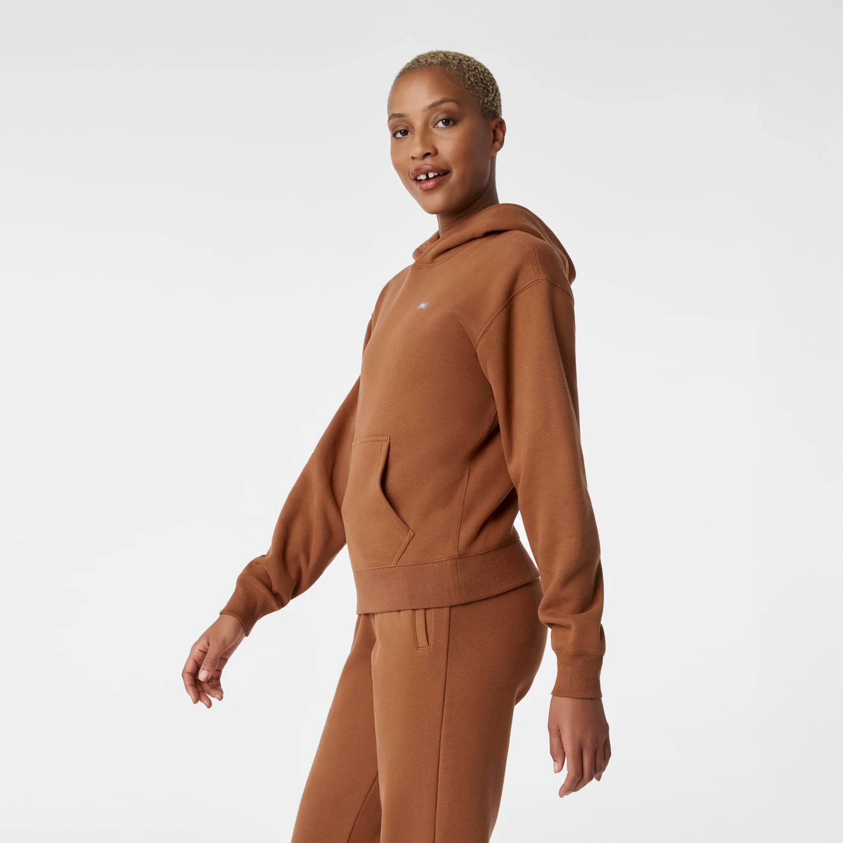 women's Mocha Off-Shift - Hoodie Sweatshirt™ - Image 3