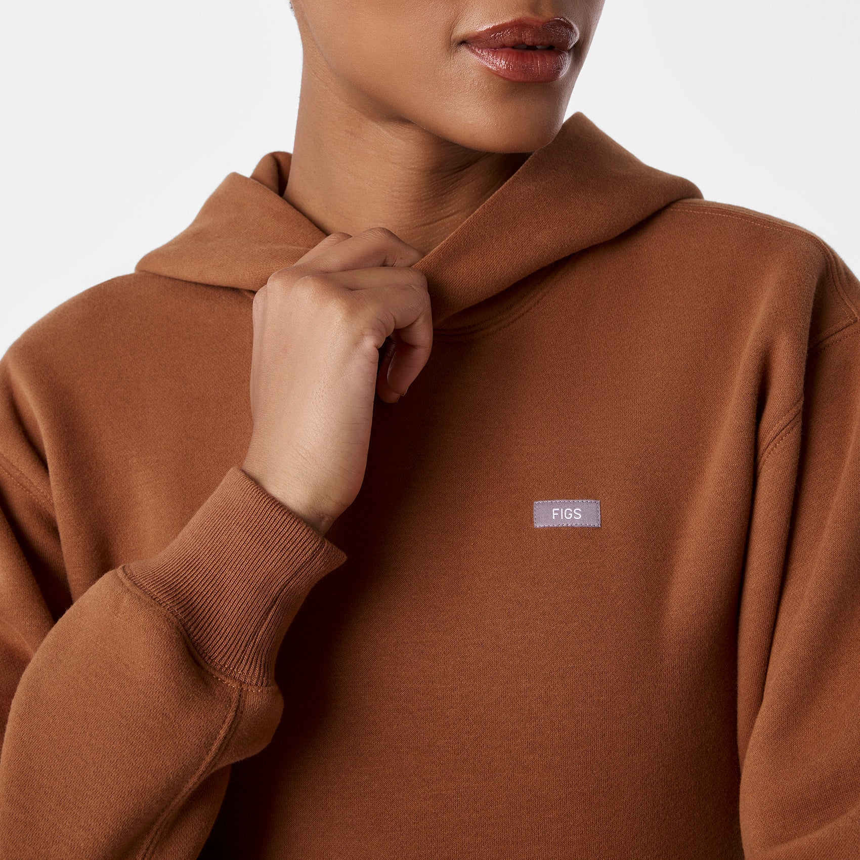 women's Mocha Off-Shift - Hoodie Sweatshirt™ - Image 7